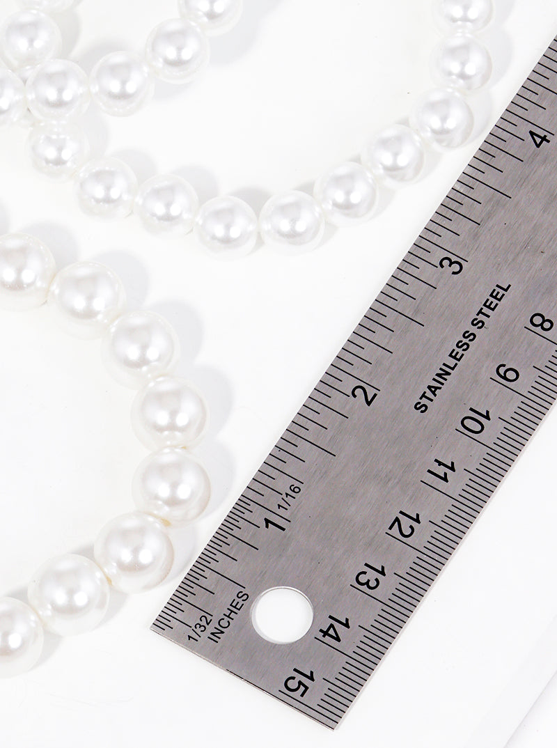 10 And 12mm Ball Bead Stretch Stackable Bracelet
