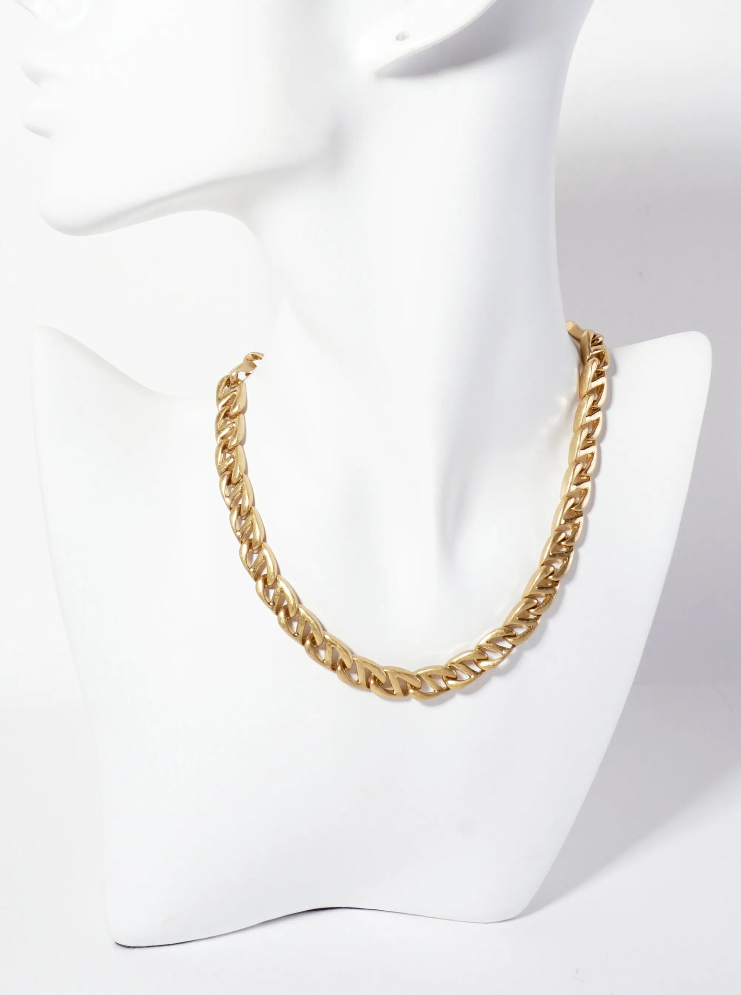 12mm Metal Unique Chain Necklace