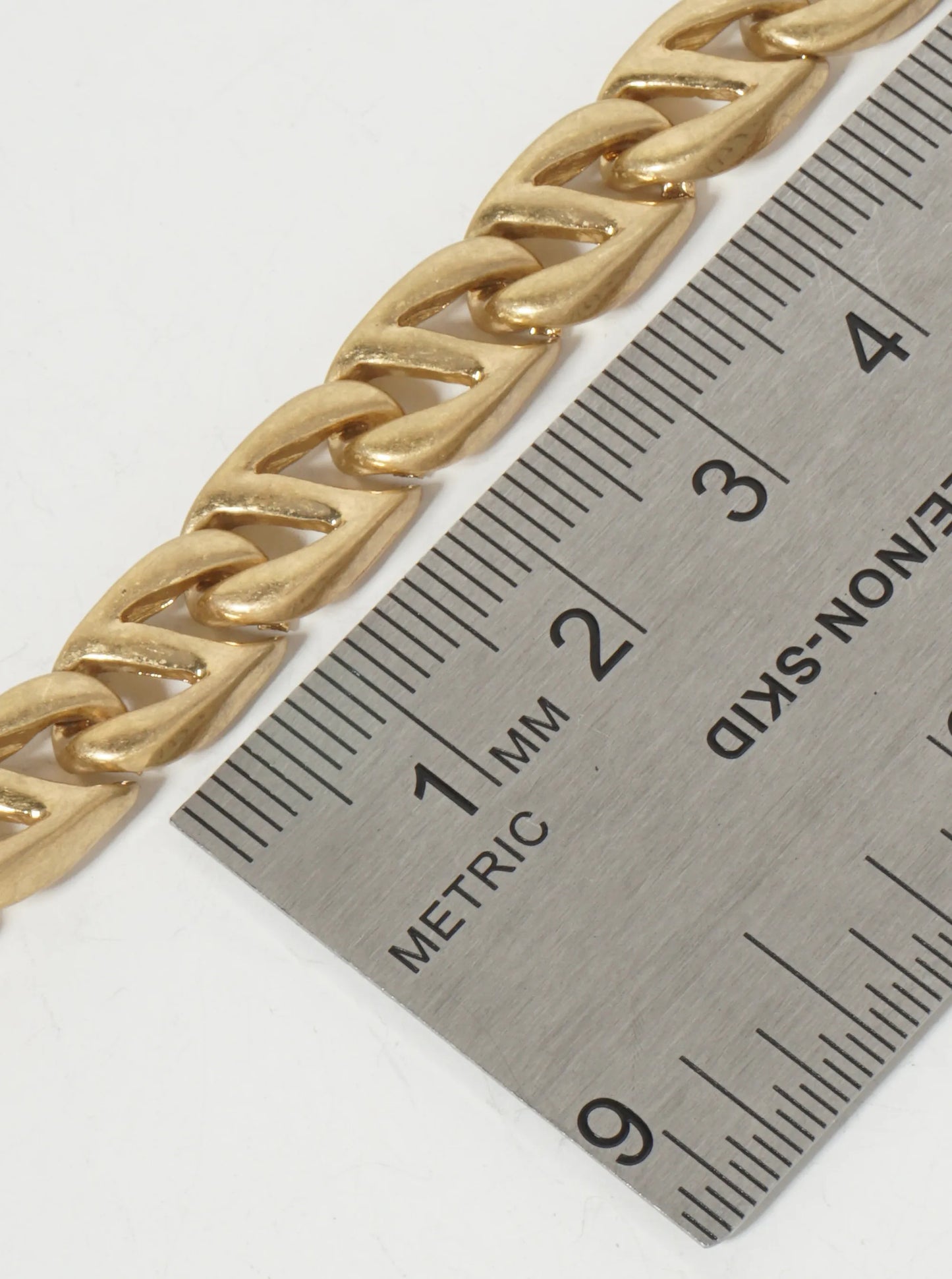 12mm Metal Unique Chain Necklace