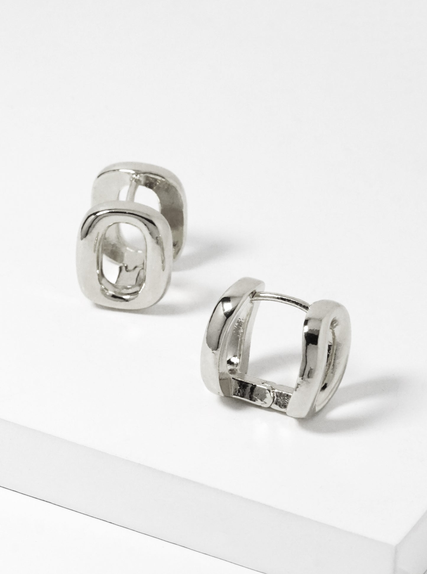 14K Gold Dipped 13mm Minimalist Huggie Hoop Earrings
