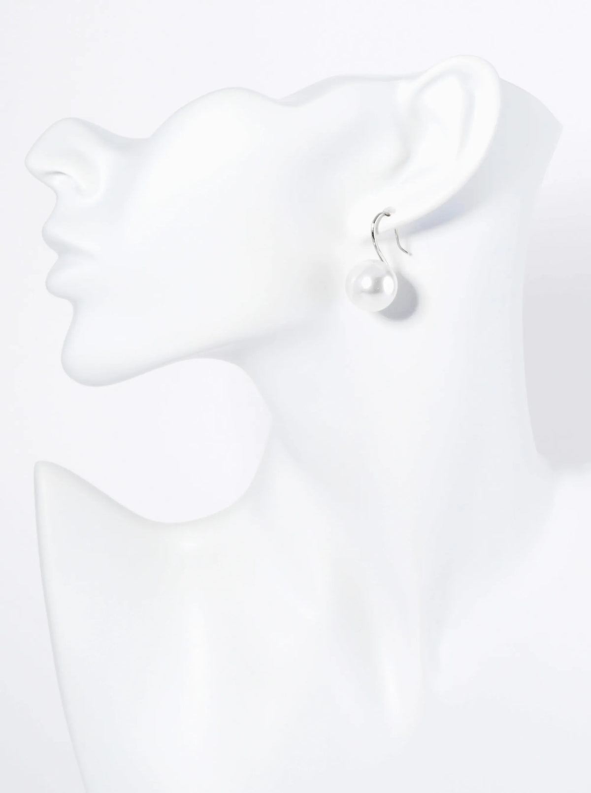 14K Gold Dipped 13mm Pearl Drop Earrings