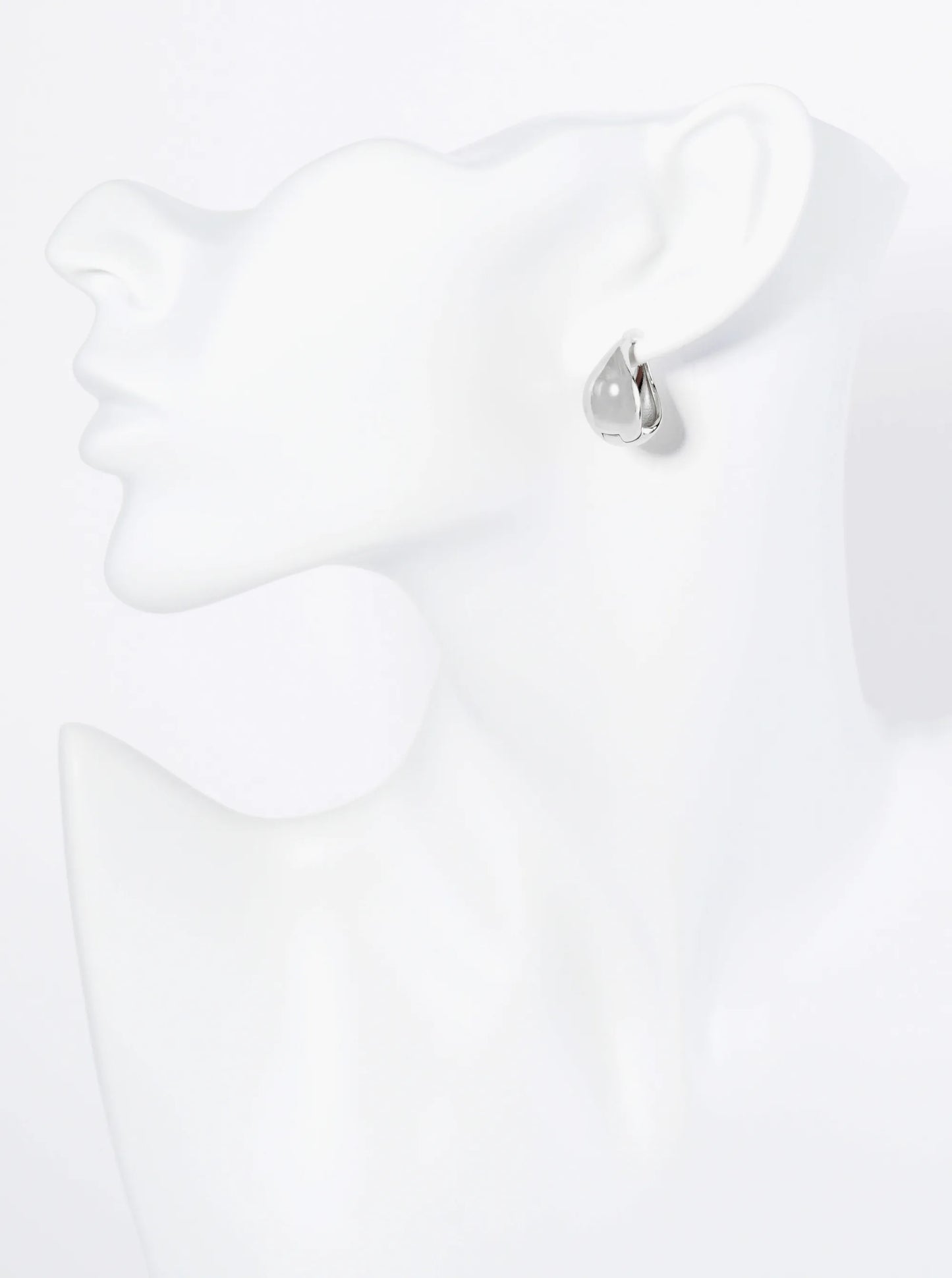 14K Gold Dipped 17mm Bold Huggie Hoop Earrings
