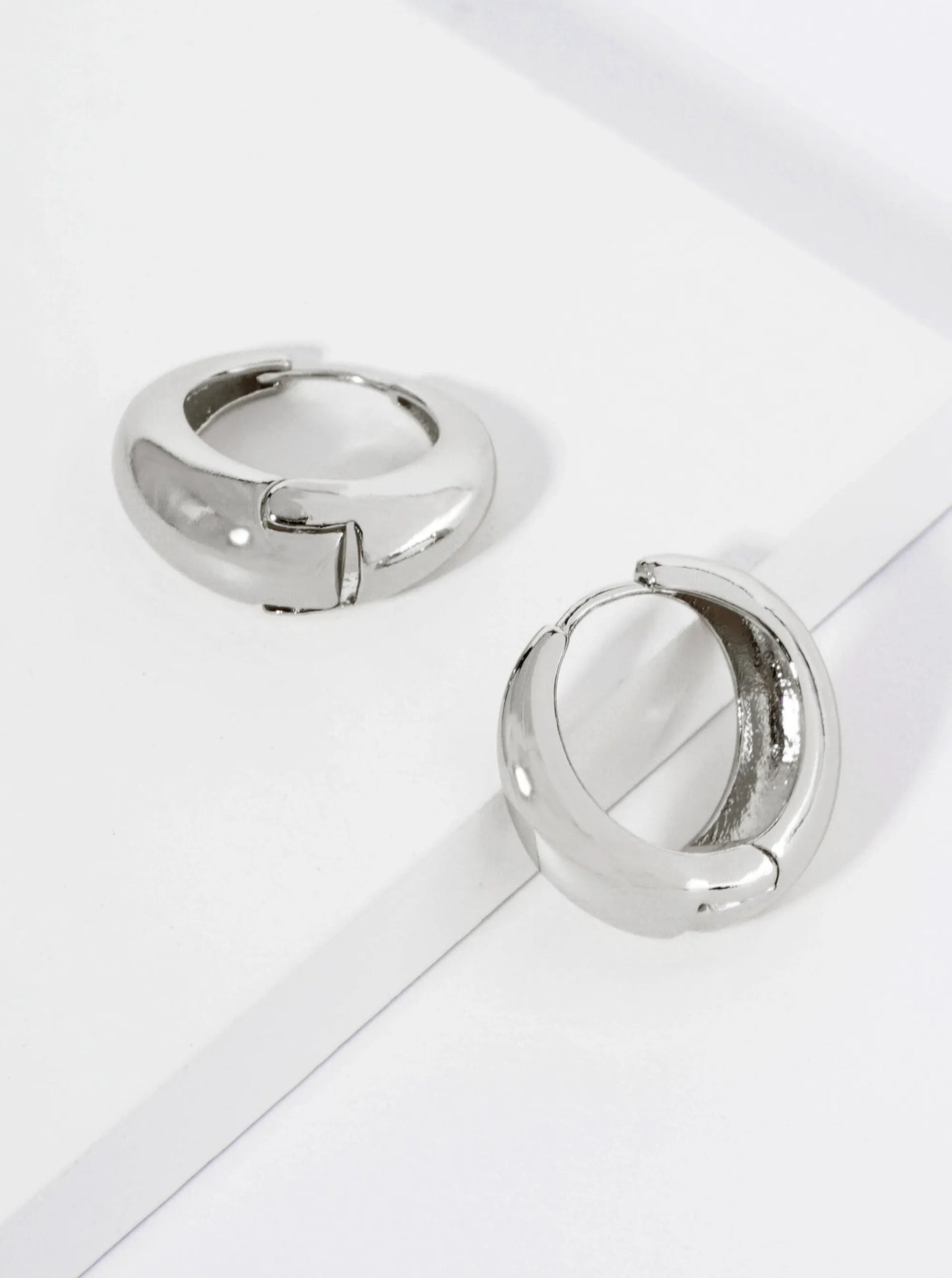 14K Gold Dipped 18mm Brass Hoop Earrings