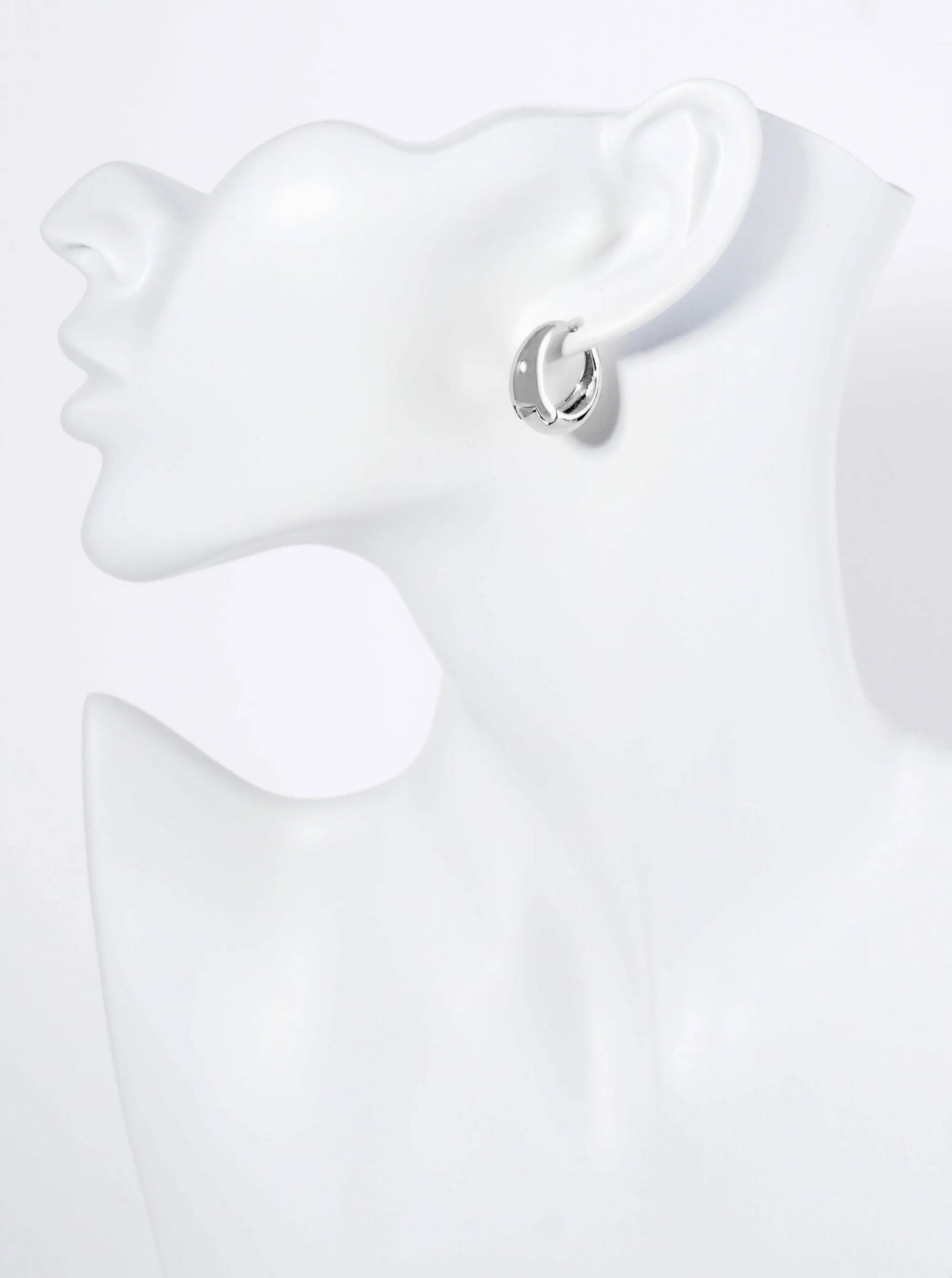 14K Gold Dipped 18mm Brass Hoop Earrings