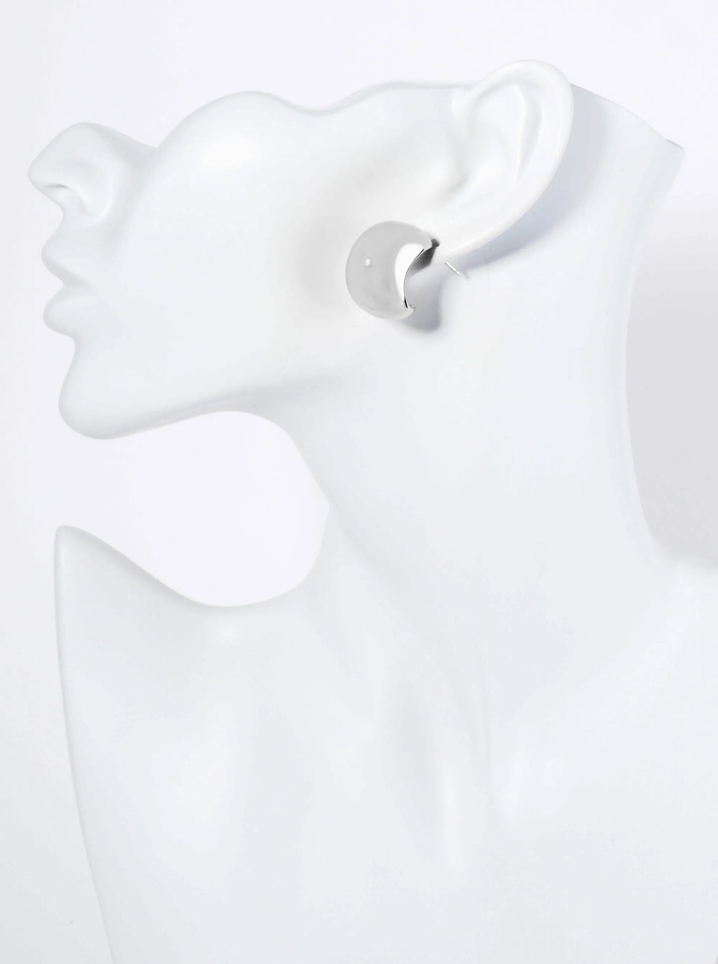 14K Gold Dipped 20mm Bold Hollow Open Hoop Earrings