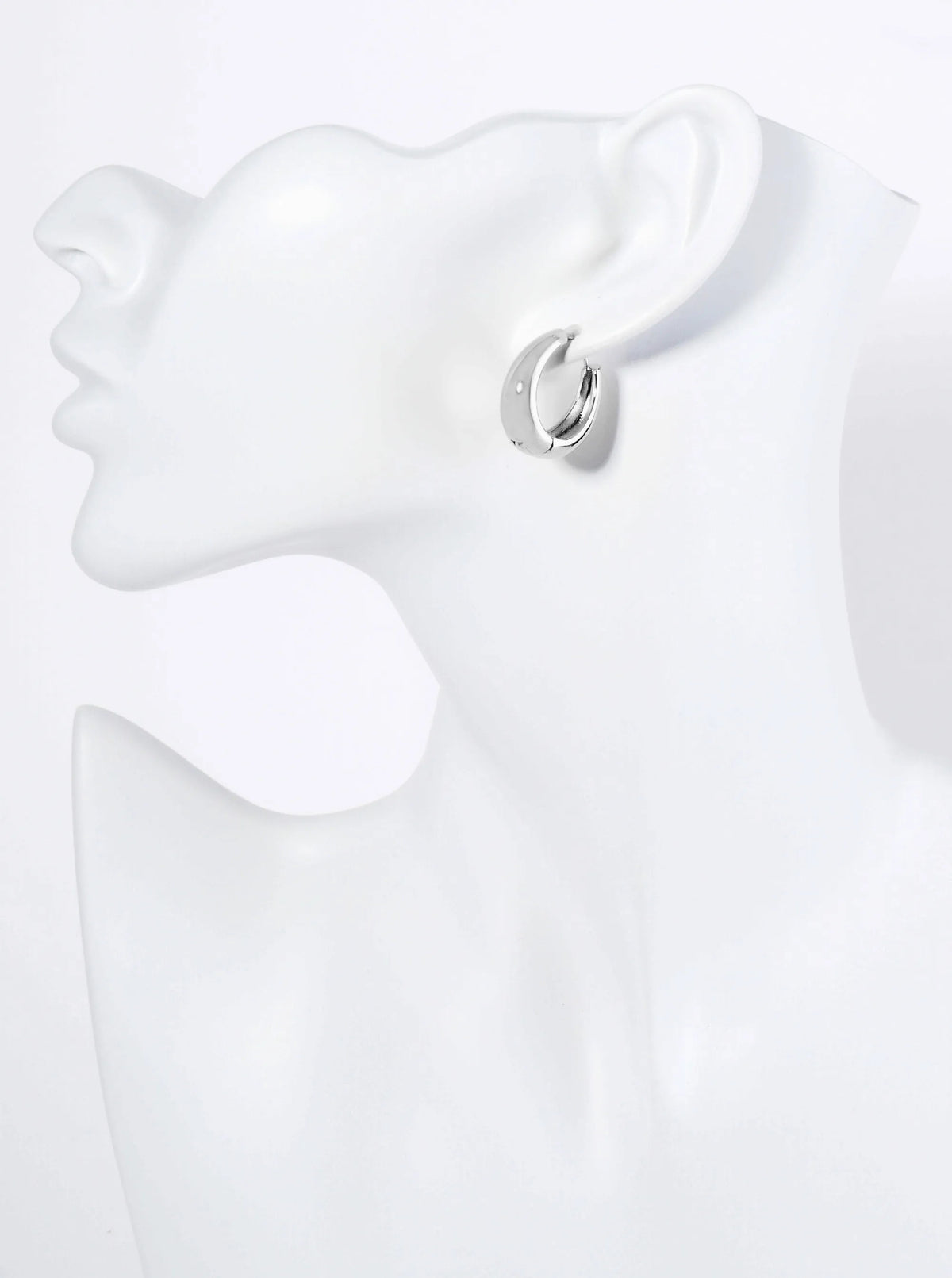 14K Gold Dipped 20mm Brass Hoop Earrings