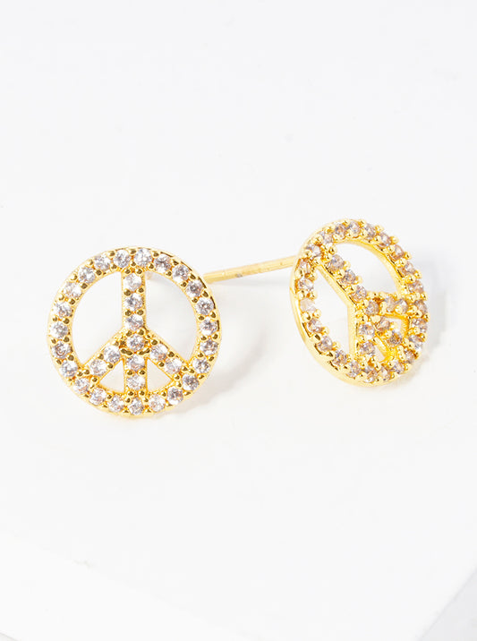 White Gold Dipped 15mm CZ Pave Rhombus Post Stud Earrings
