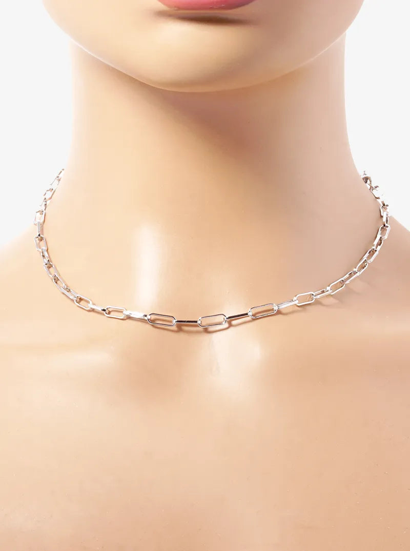 18K Gold Dipped 10mm Link Chain Necklace