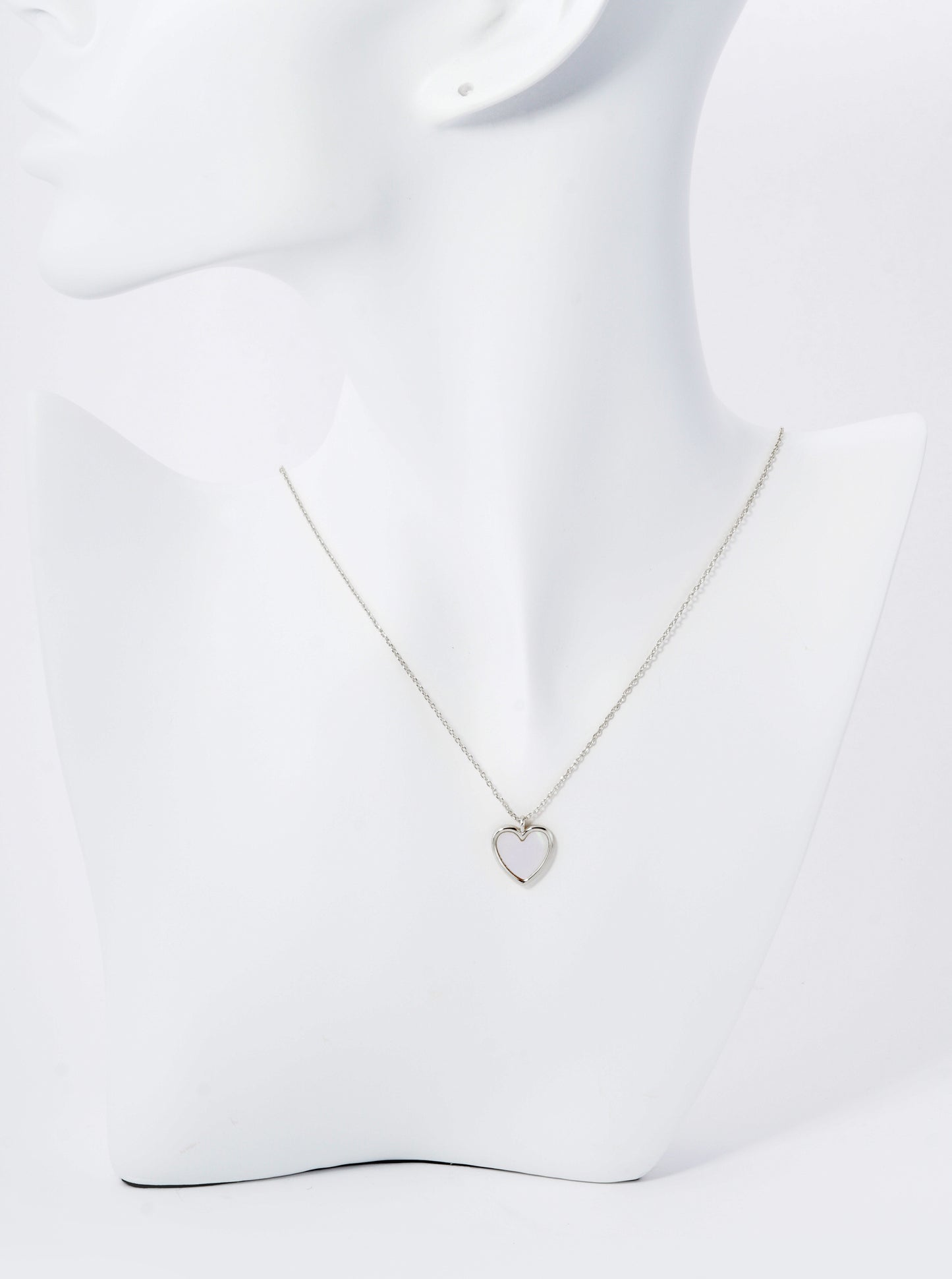 18K Gold Dipped 13mm Heart Pendant Necklace