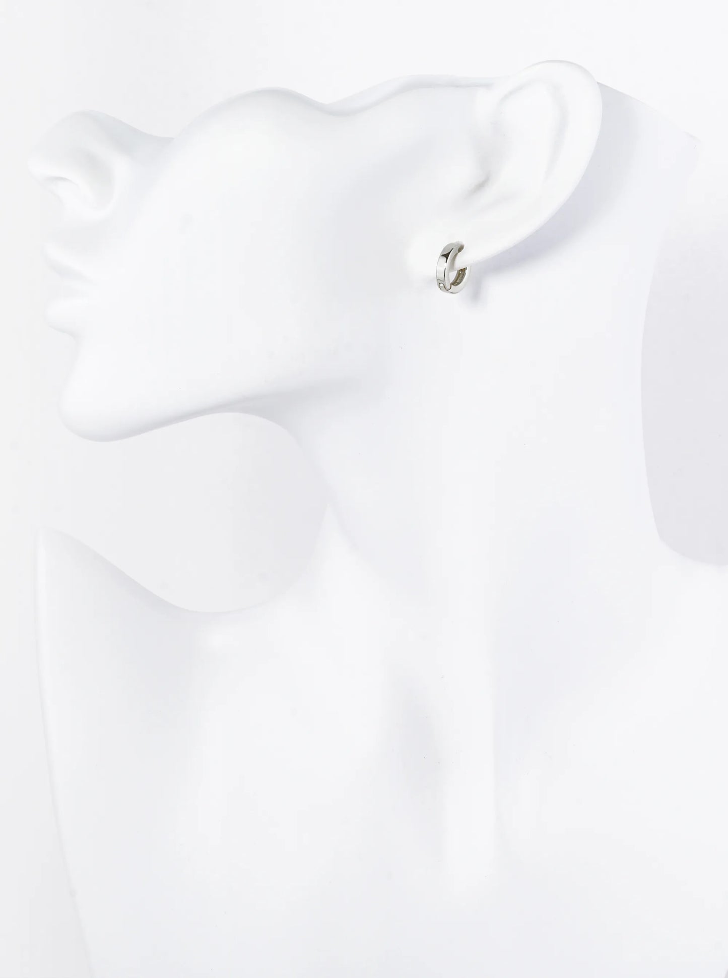 18K Gold Dipped 9mm Brass Huggie Hoop Earrings