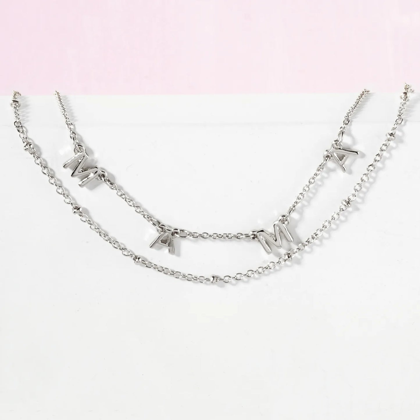 2PC-Set Mama Charm Satellite Chain Anklet