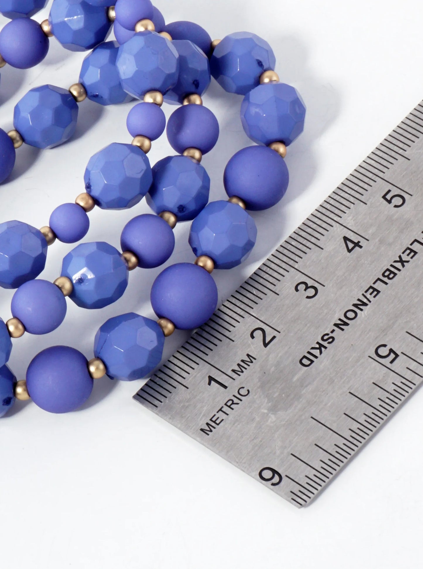 3-PC-Set 10mm Geometric Beaded Stackable Stretch Bracelet