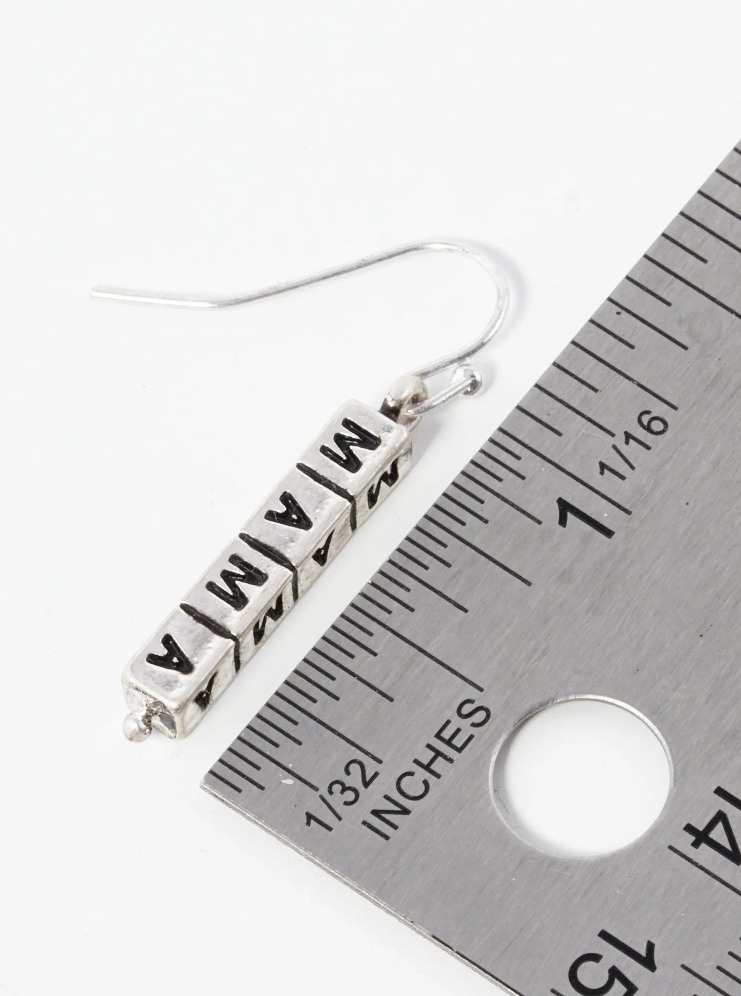 3-Pair Set Metal Mama Earrings