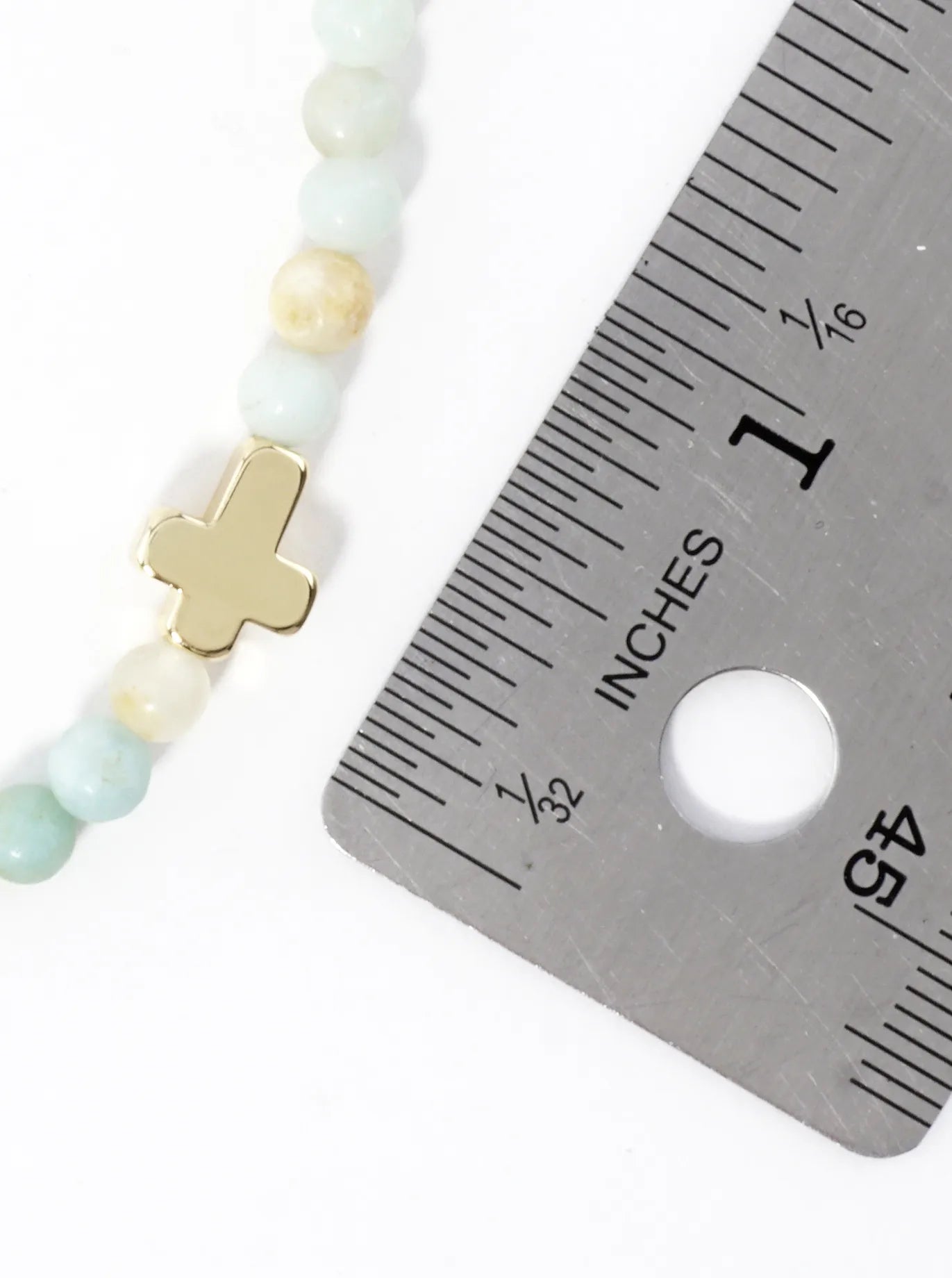 3PC-Set Genuine Religious Cross Stretch Bracelets