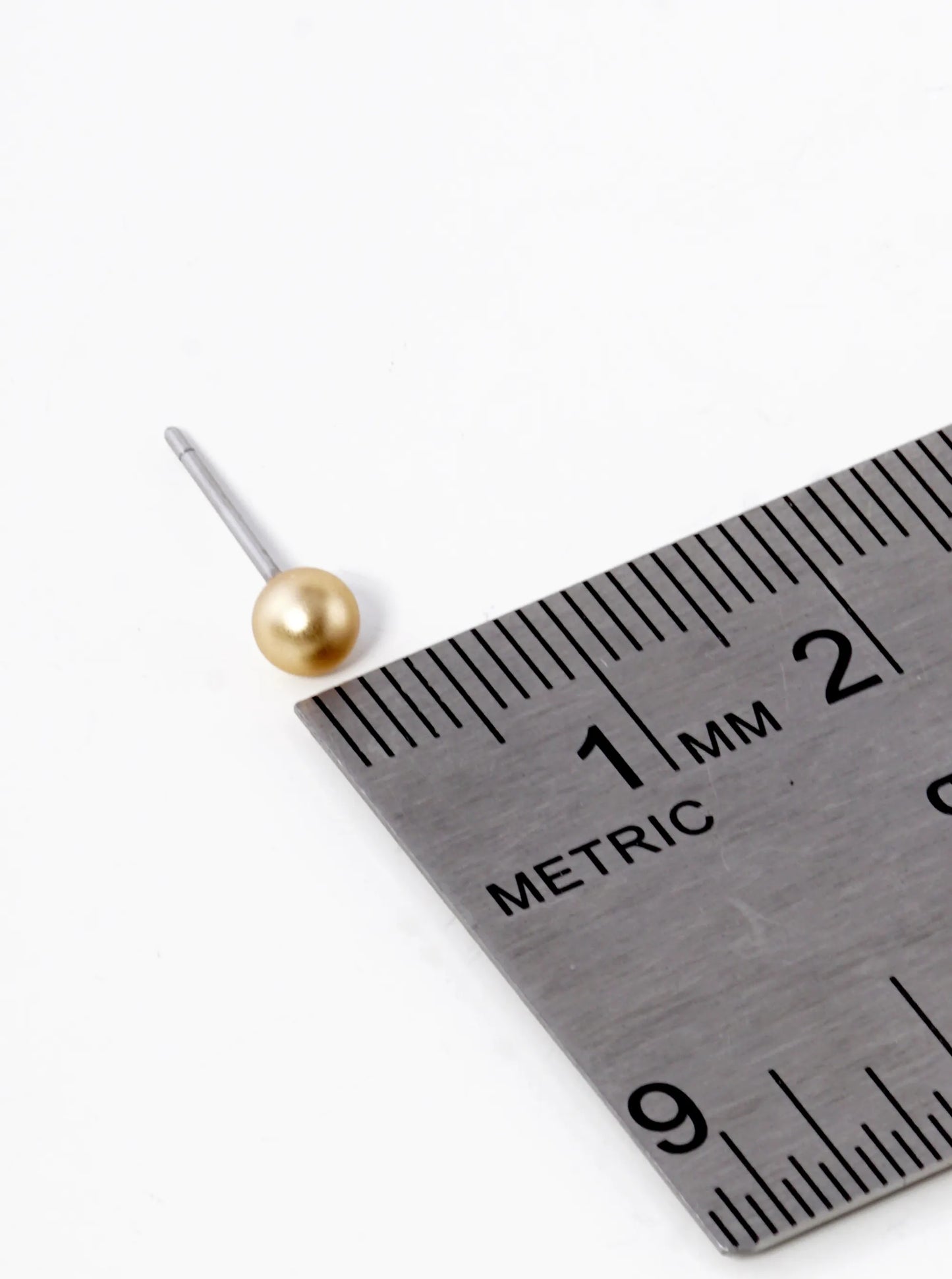 4mm Ball Stud Earrings