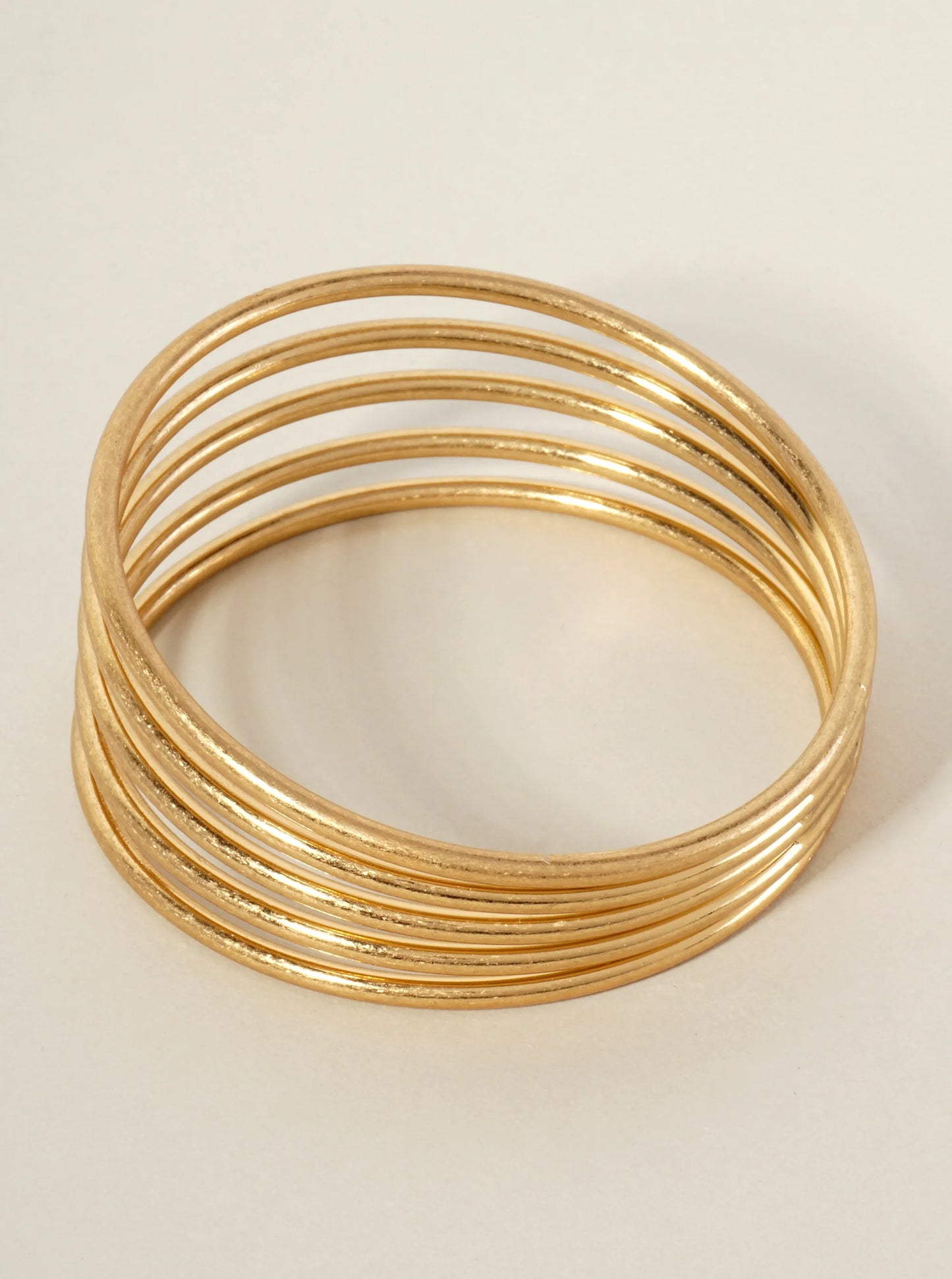 5-Layer Metal Bangle Bracelet