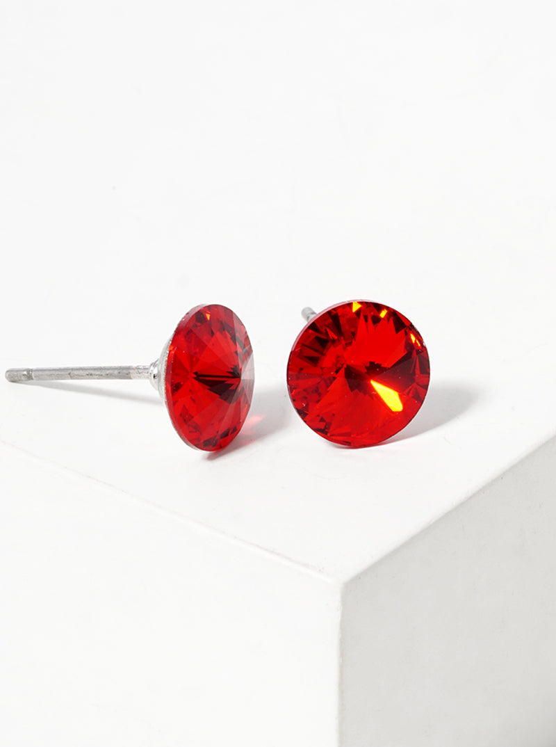 7mm Swarovski Post Stud Earrings