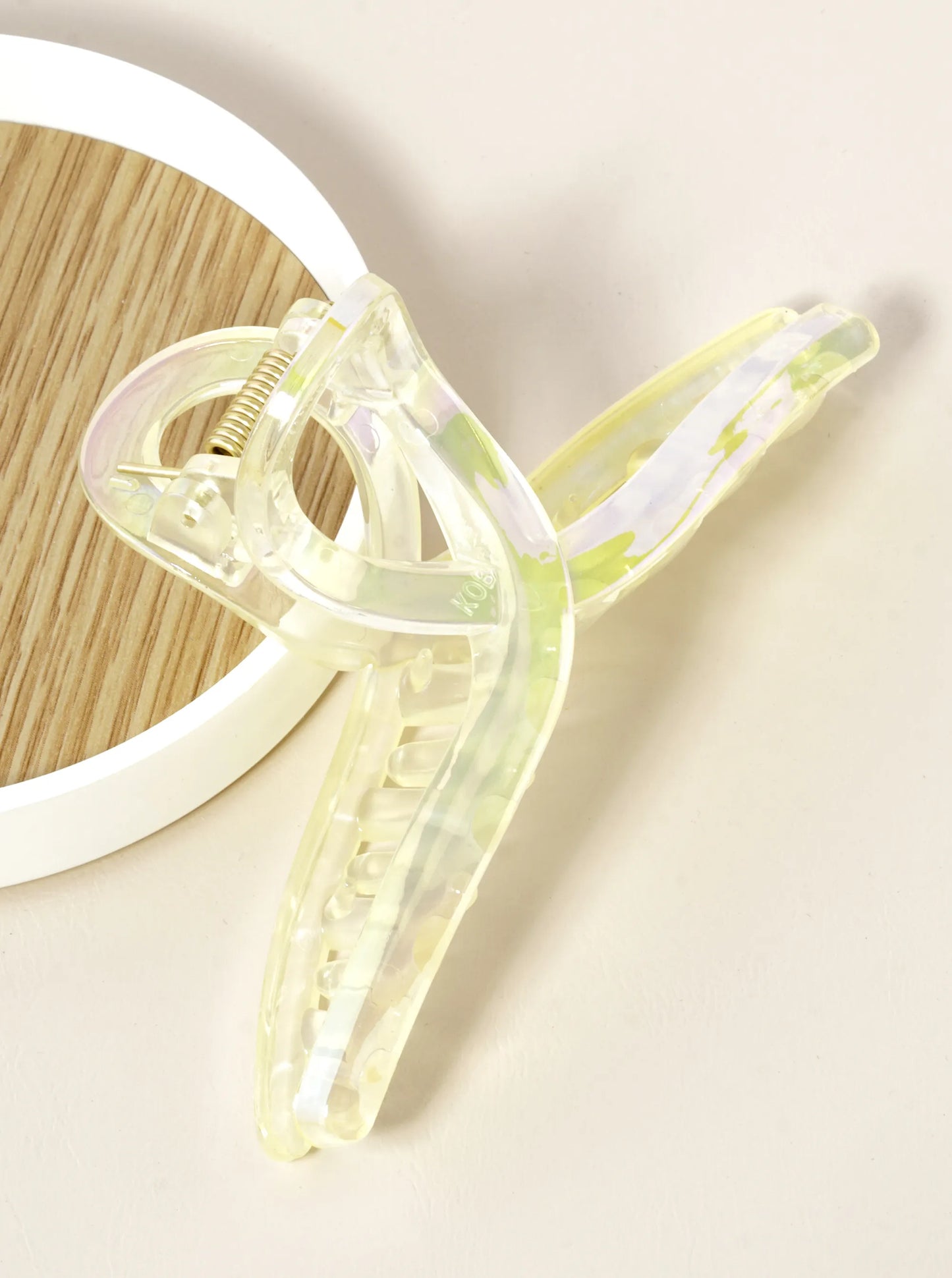 Clear Acetate Large Hair Claw Clip