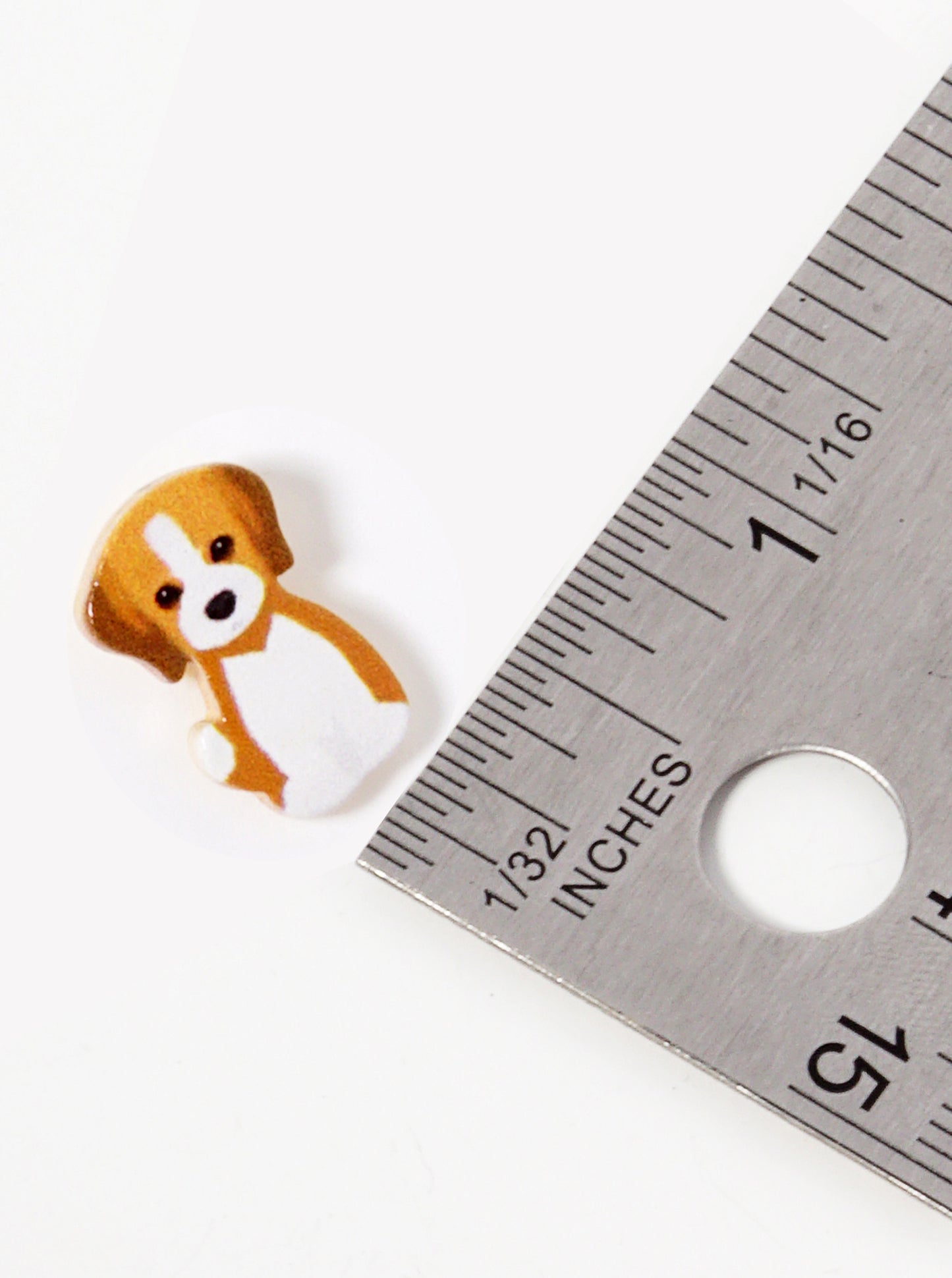 Dainty Dog Stud Earrings