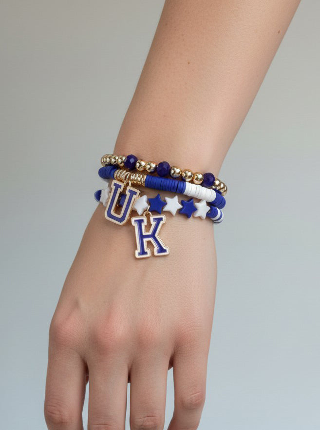 Adjustable Gameday Enameled Football Bracelet