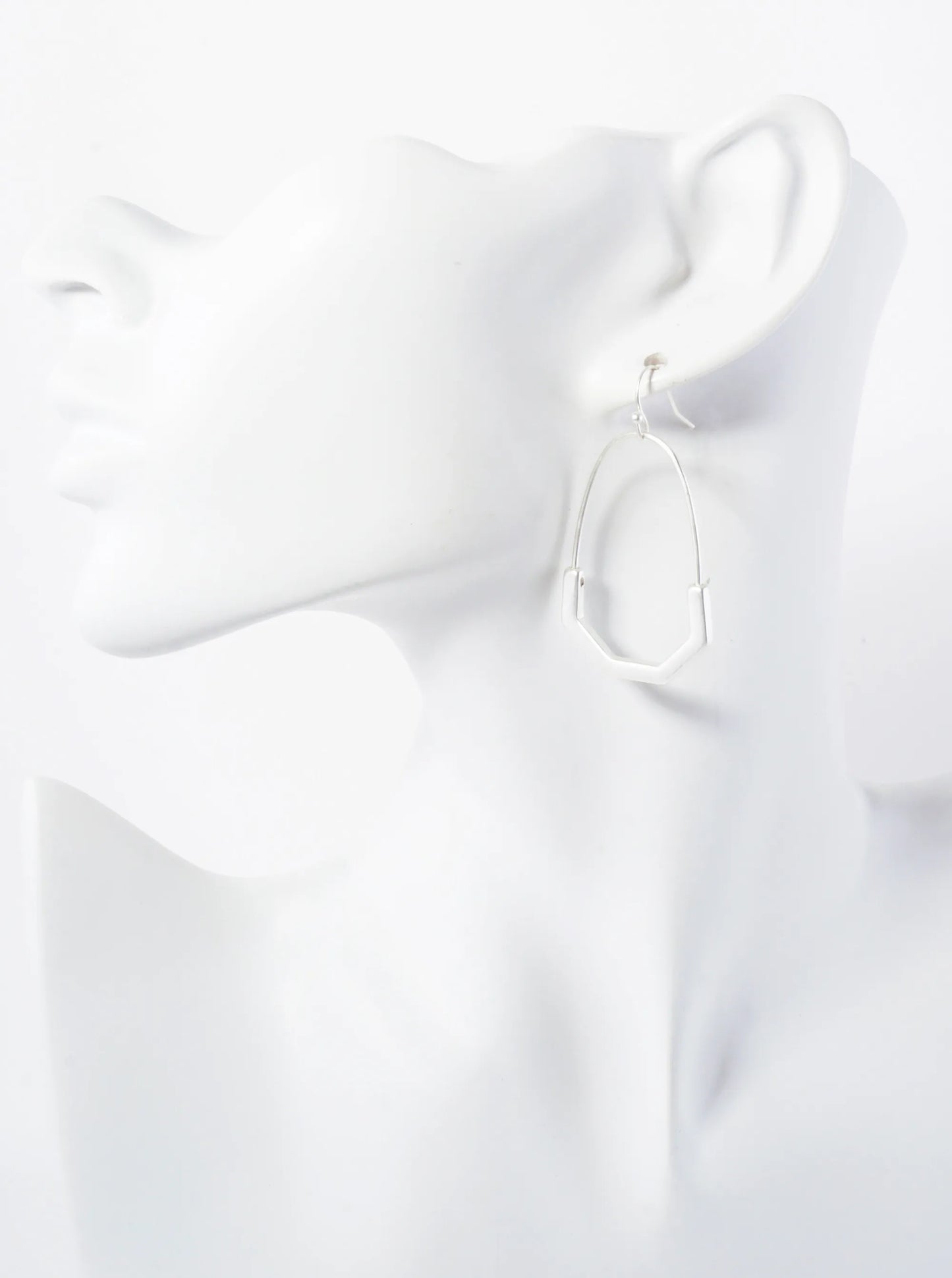 Lightweight Geometric Shape Metal Earrings