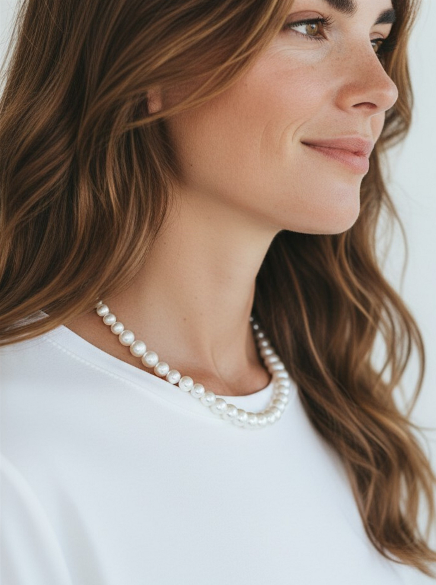 Elegant Matte Metallic Beads Necklace