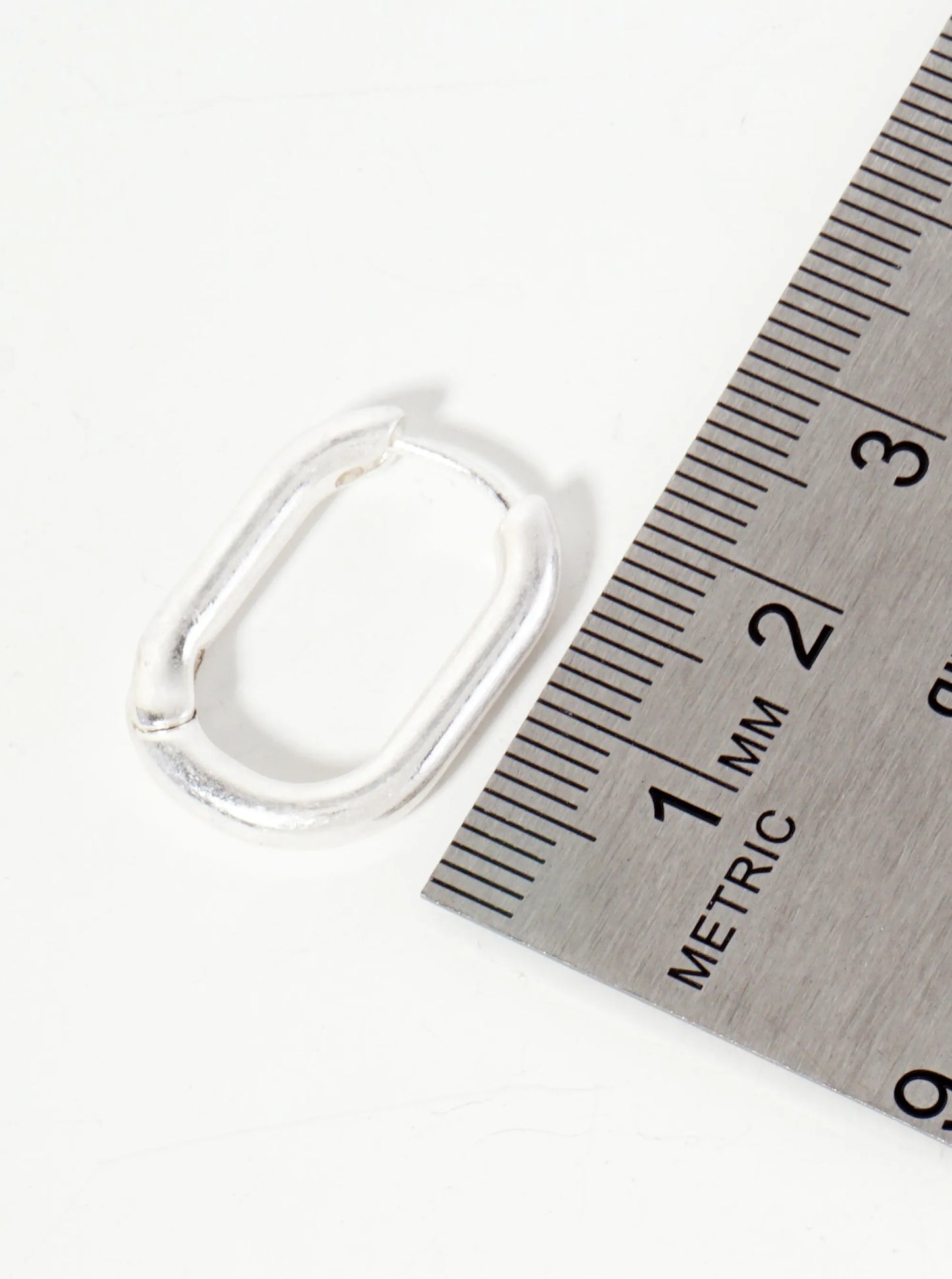 Minimalist 20mm Huggie Hoop Earrings With-Titanium-Post