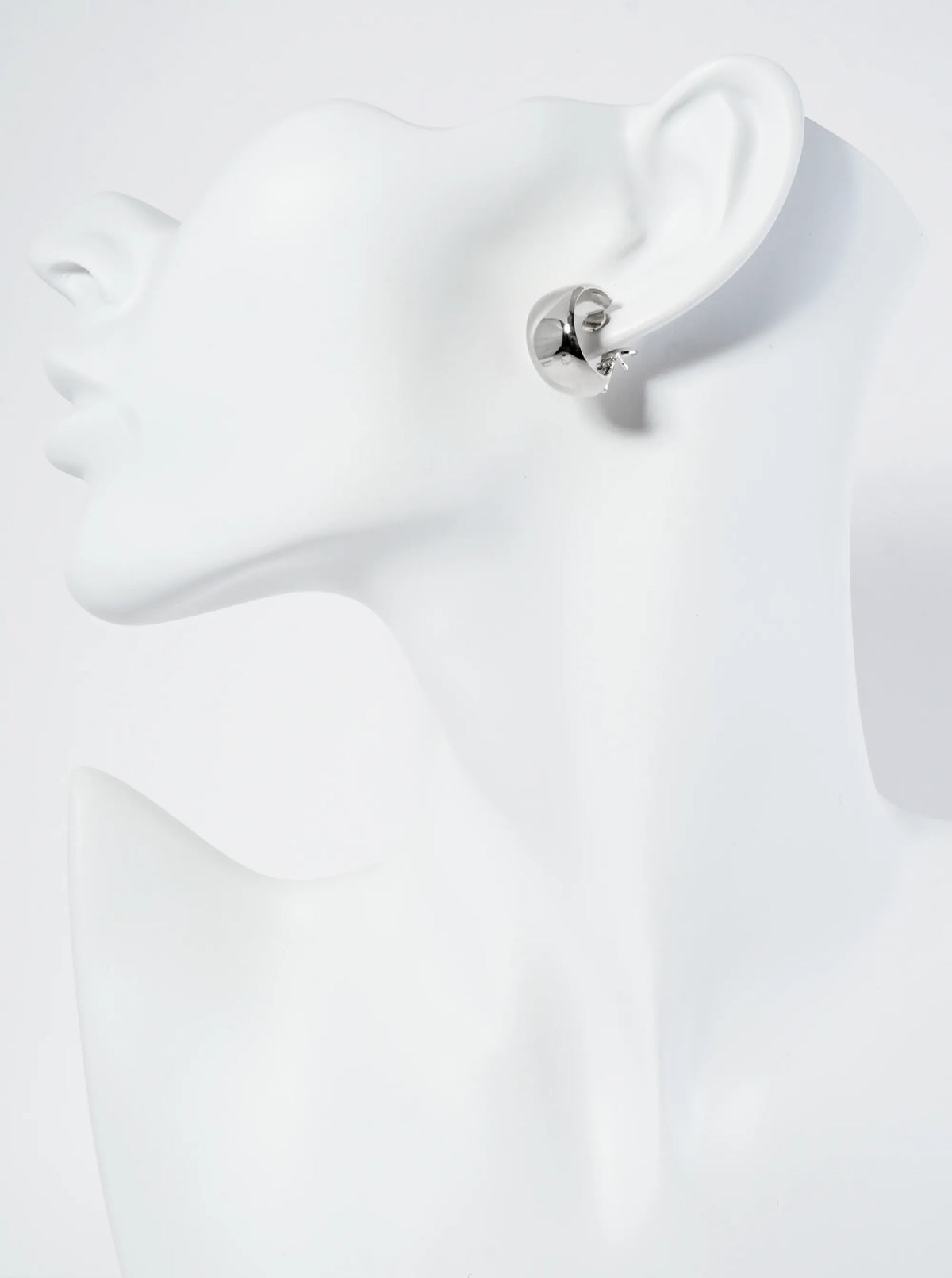 Polished 14K-Gold-Dipped 15mm Dainty Latch-Back Hoop Earrings