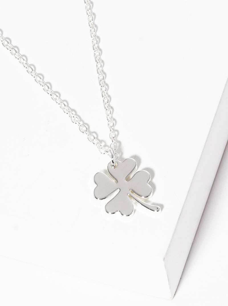Premium Stainless Steel Clover Pendant Necklace