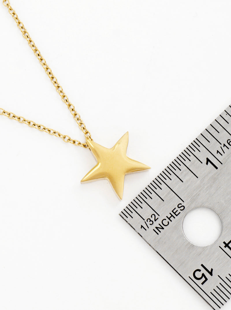 Premium Stainless Steel Star Pendant Necklace