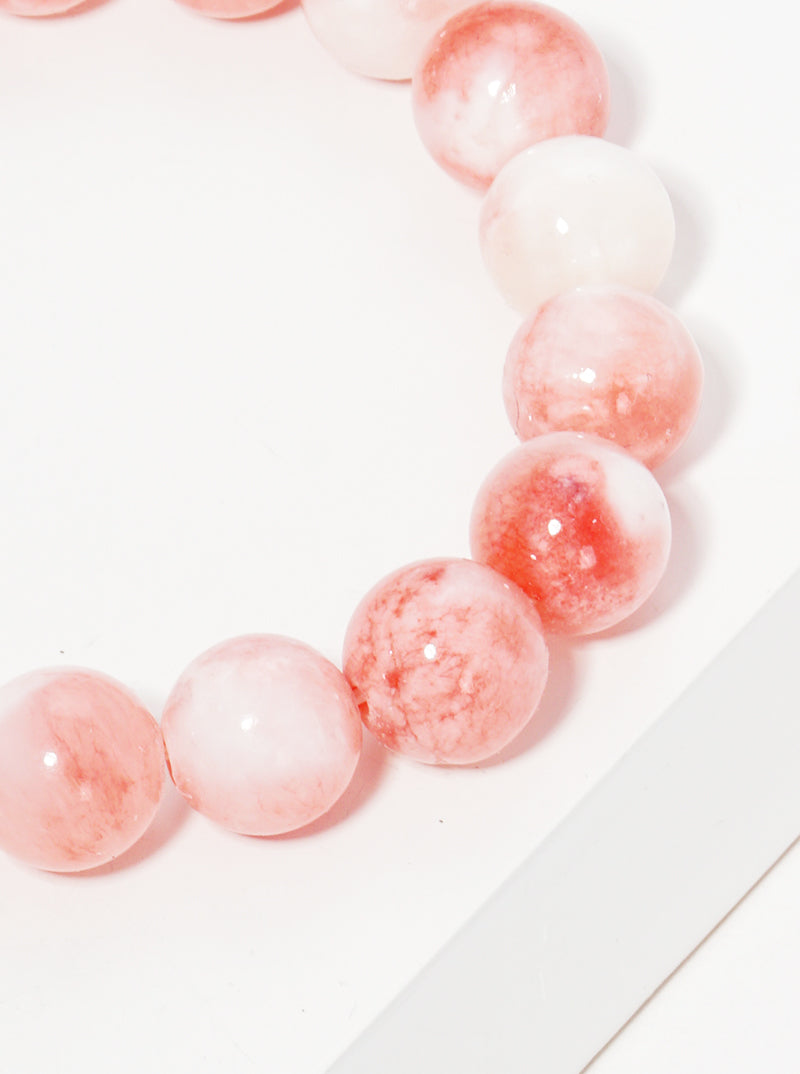 Resin Bead Stretch Bracelet