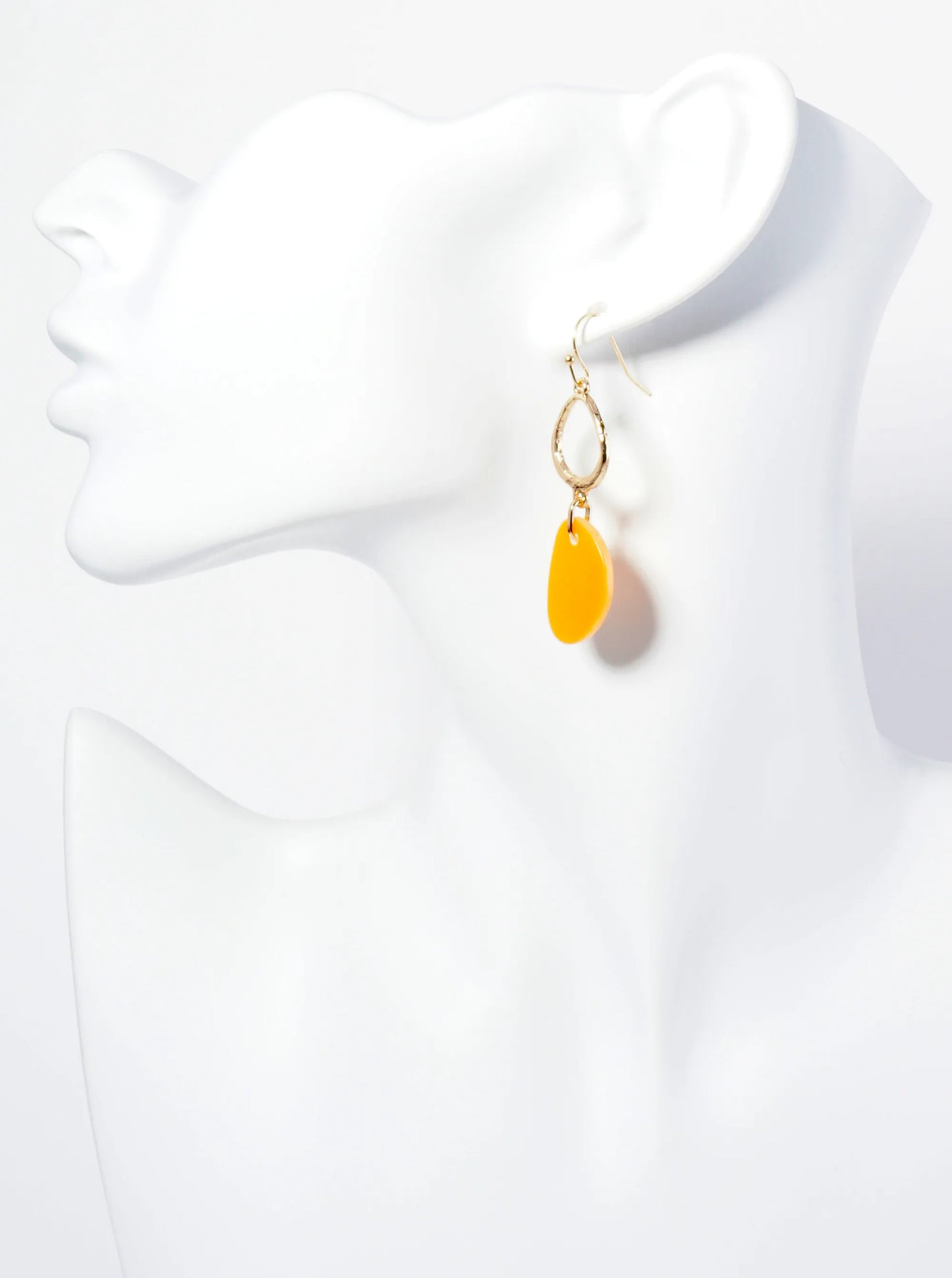 Semi-Precious Stone Drop Dangle Earrings