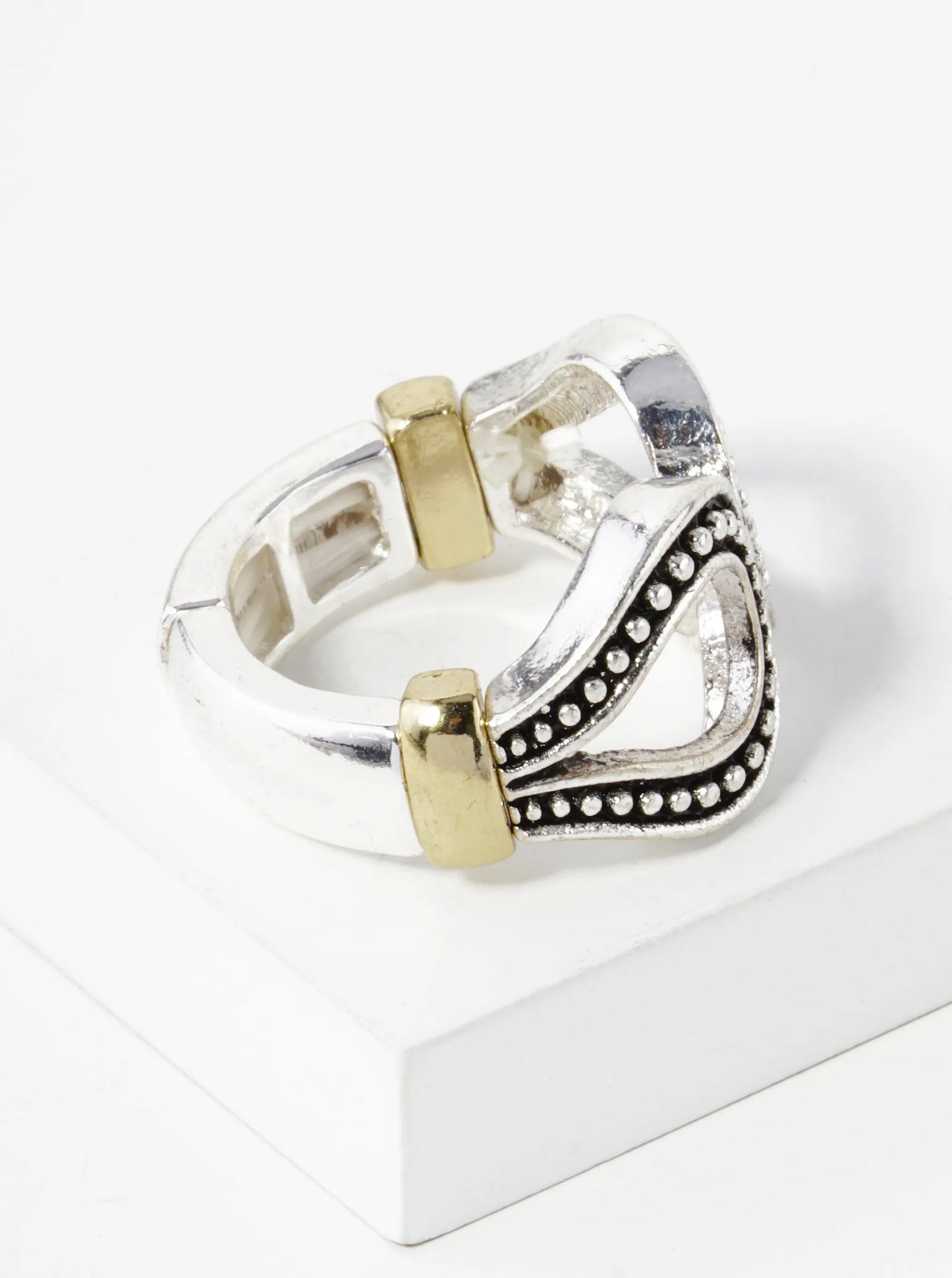 Tailored Bold Eye Catching Stretch Ring