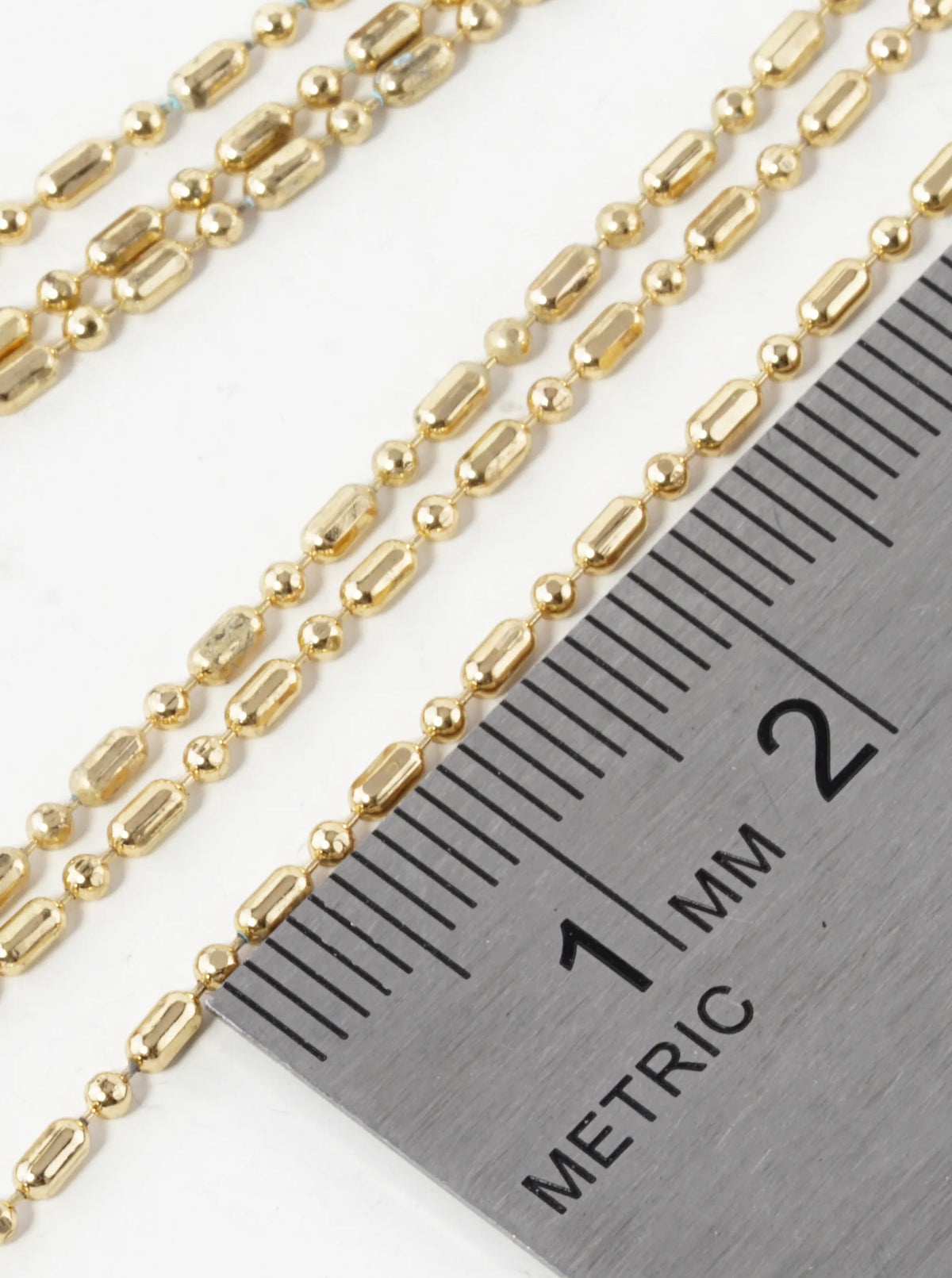 Three Layered Military Chain Necklace