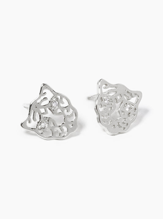 18k Gold Dipped Delicate CZ Pave Round Post Stud Earrings