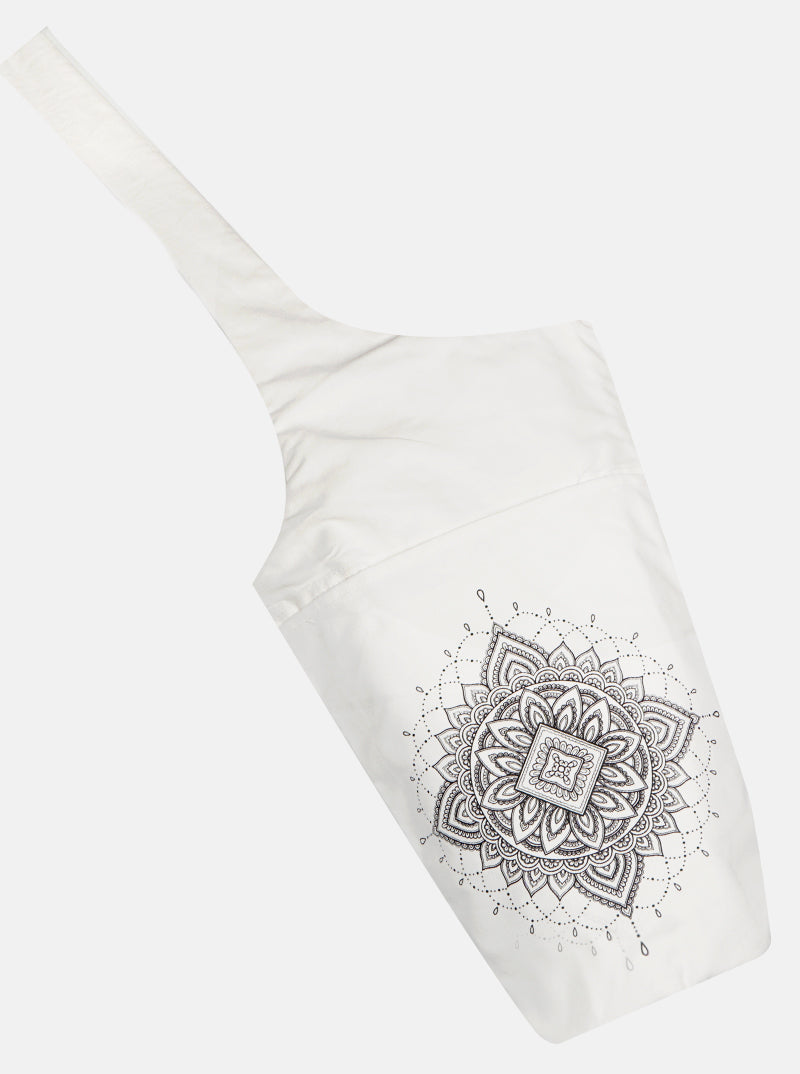 Yoga Pilates Mat Carrier Canvas Tote Bag