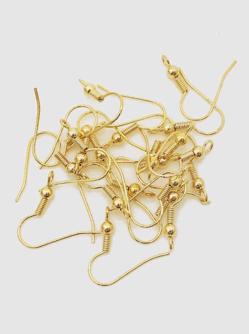 10-PAIR FISH HOOK WITH COILS