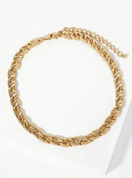 12mm Metal Unique Chain Necklace