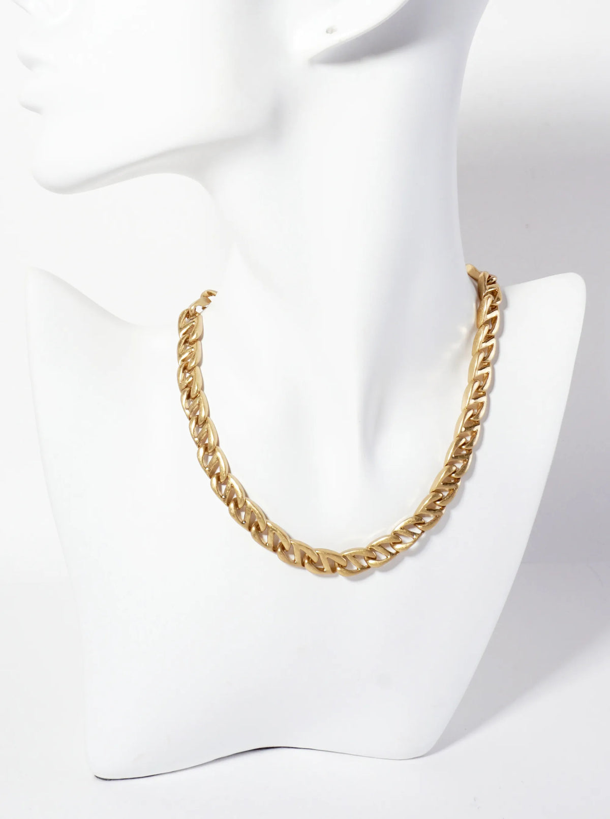 12mm Metal Unique Chain Necklace