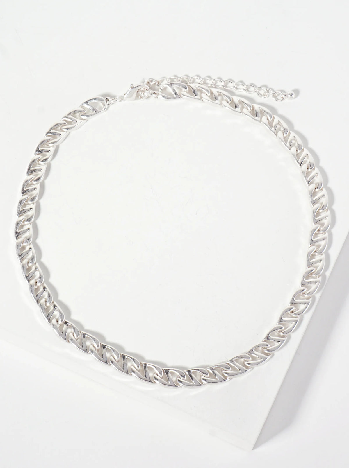 12mm Metal Unique Chain Necklace