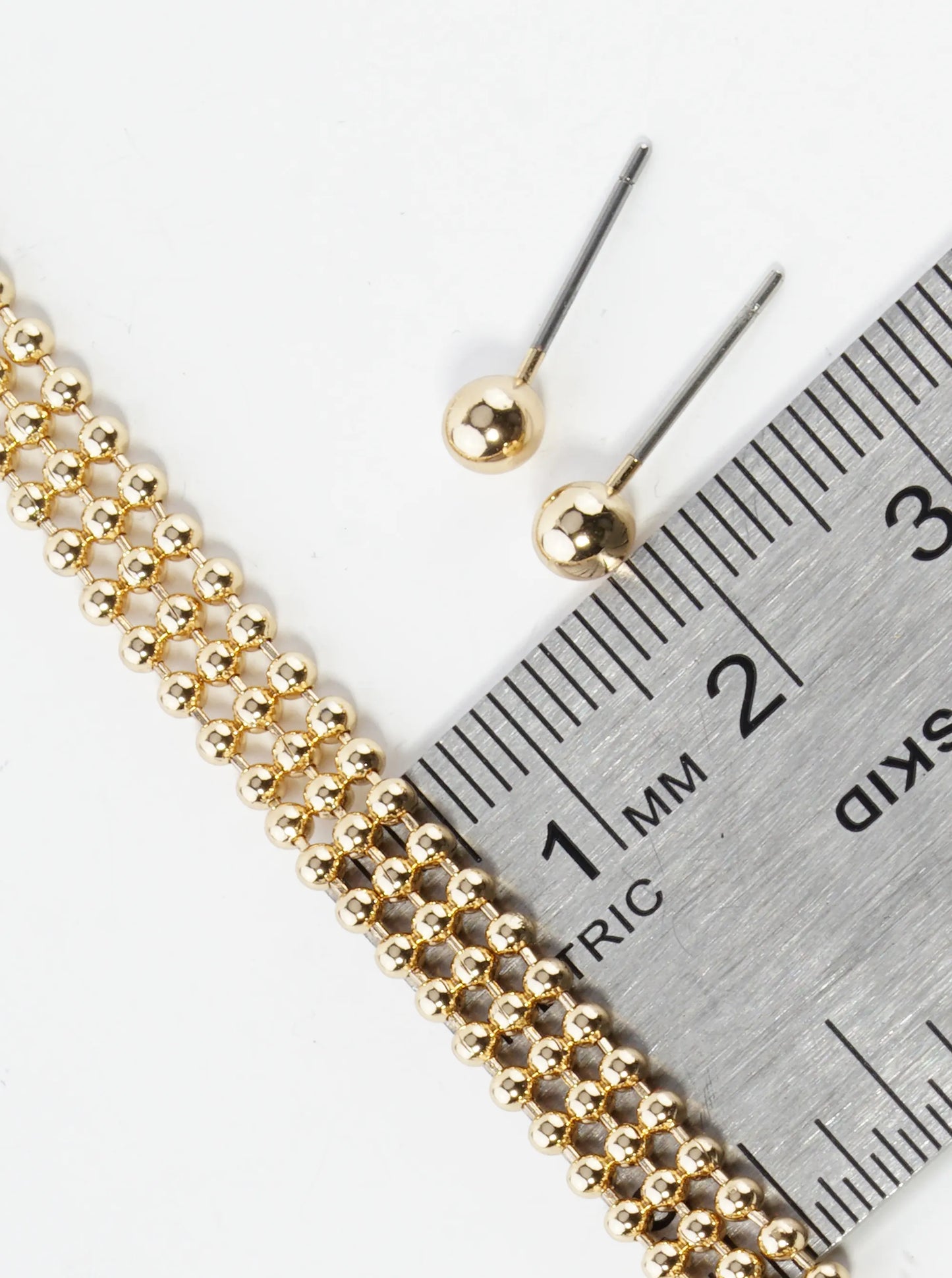 14 Inch Ball Chain Choker Necklace