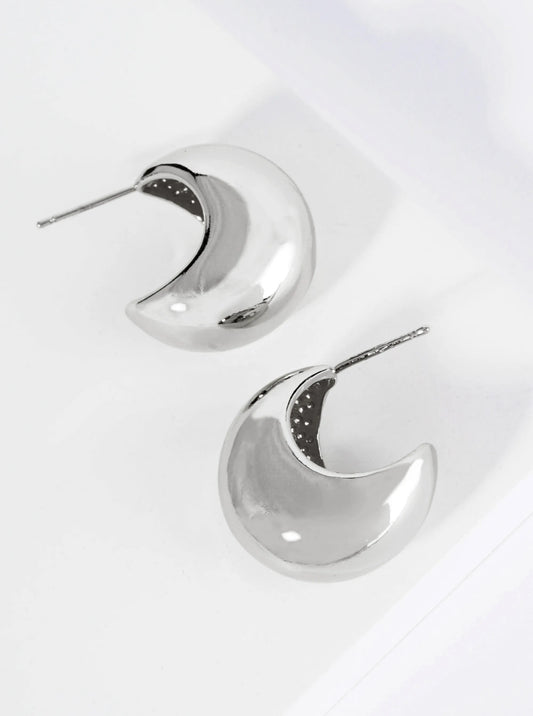 14K Gold Dipped 20mm Bold Hollow Open Hoop Earrings