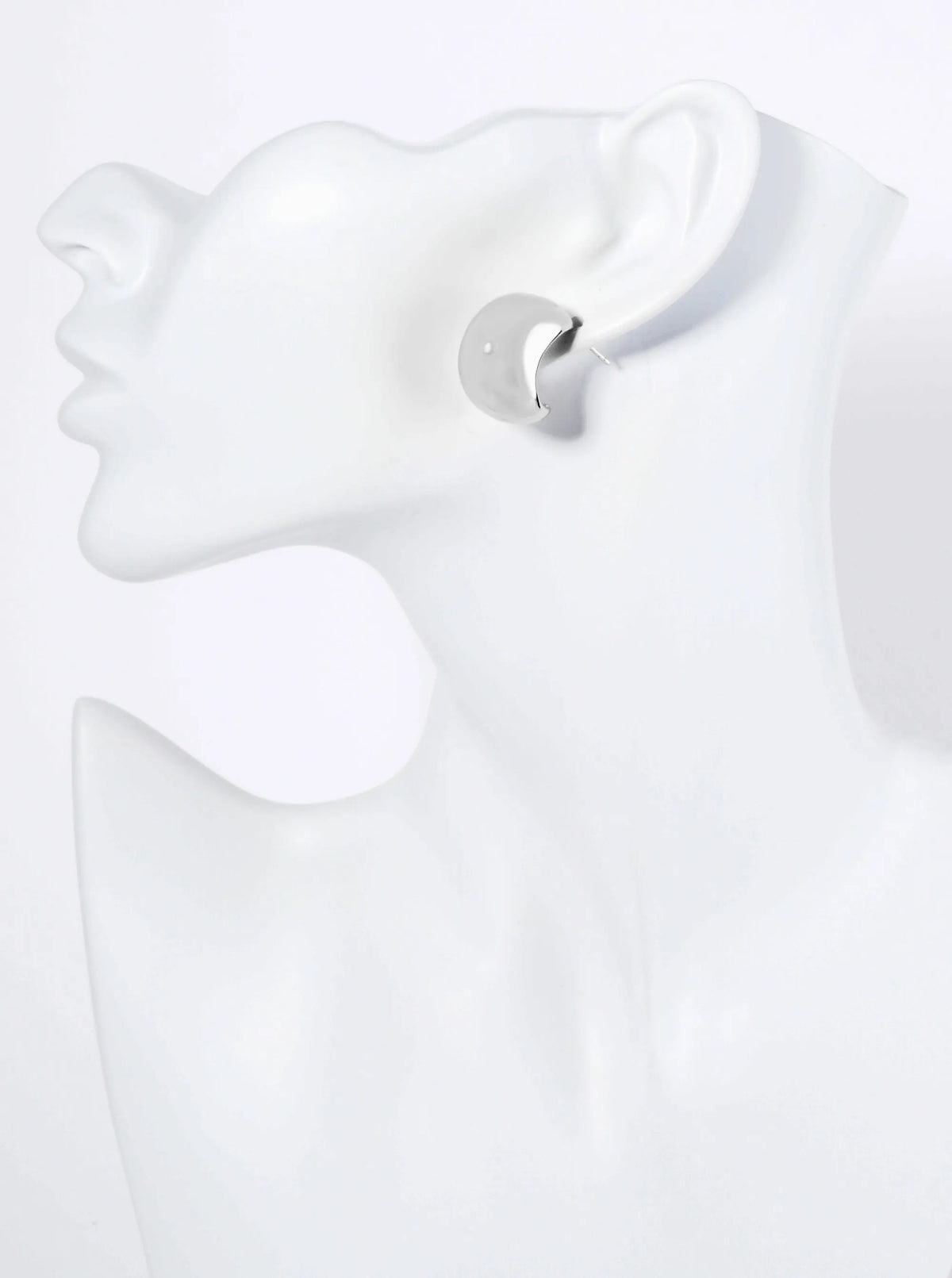 14K Gold Dipped 20mm Bold Hollow Open Hoop Earrings