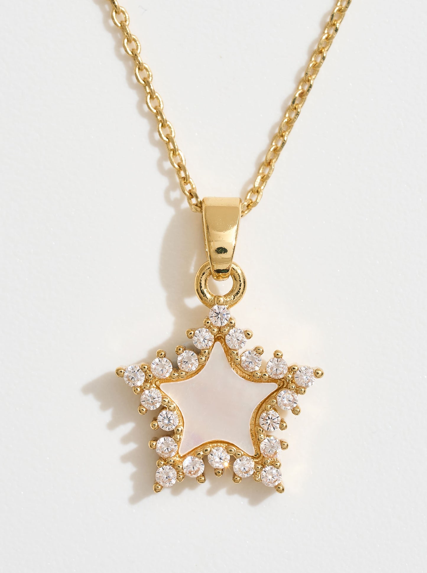 14K-Gold-Dipped Celestial Star Pendant Necklace
