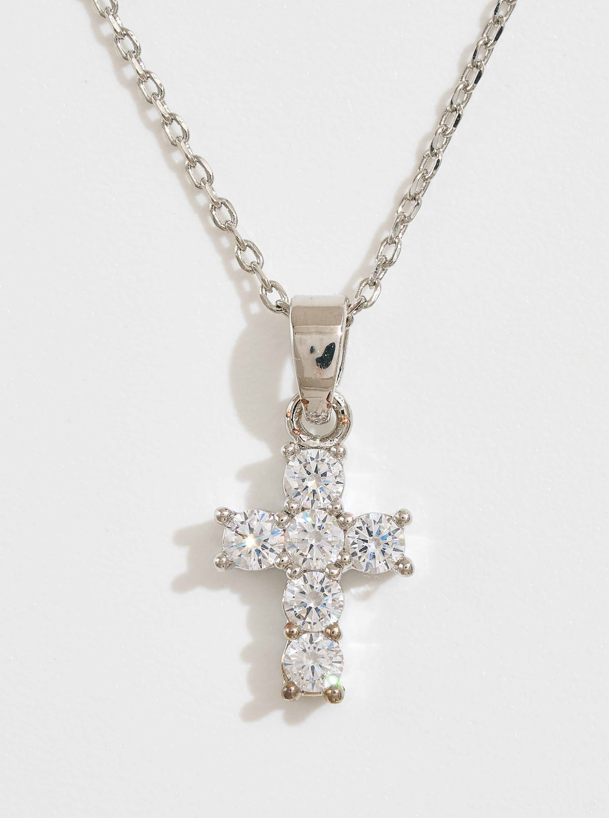 14K-Gold-Dipped Faith Inspired CZ Cross Pendant