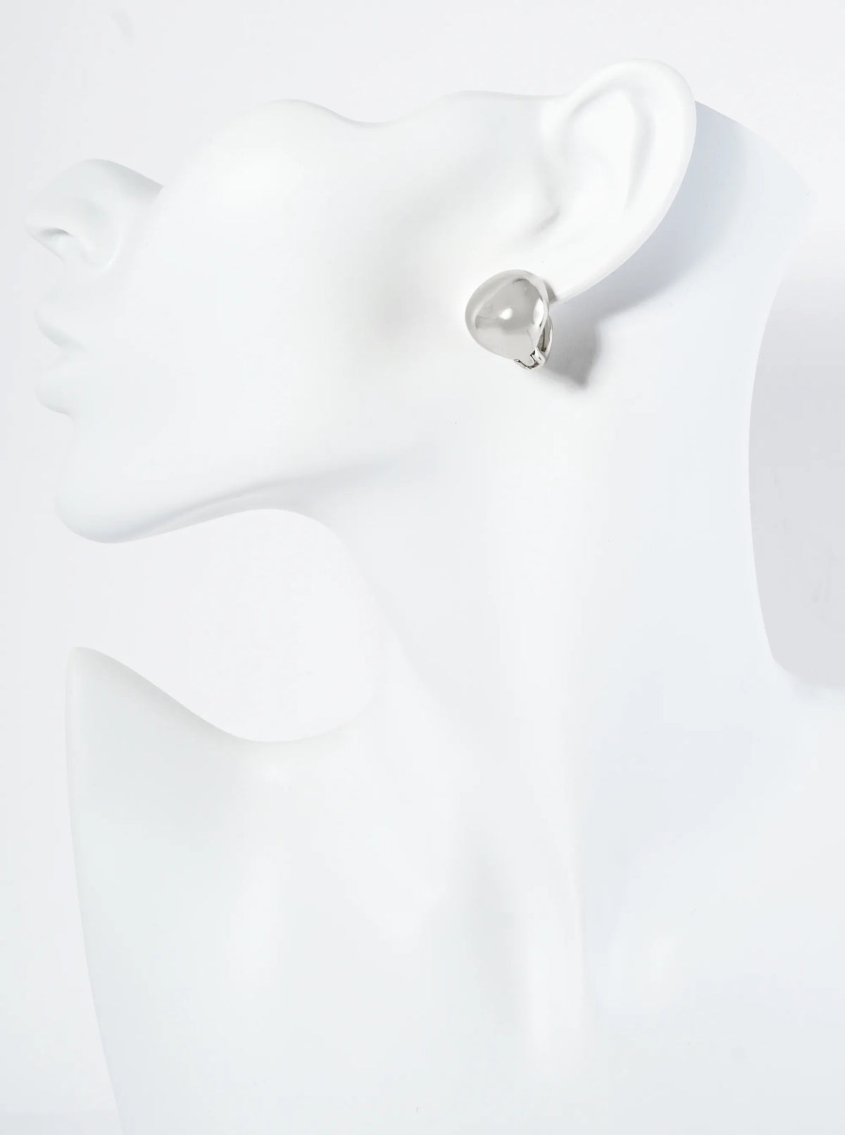 15mm Polished 14K-Gold-Dipped Round Huggie Hoop Earrings