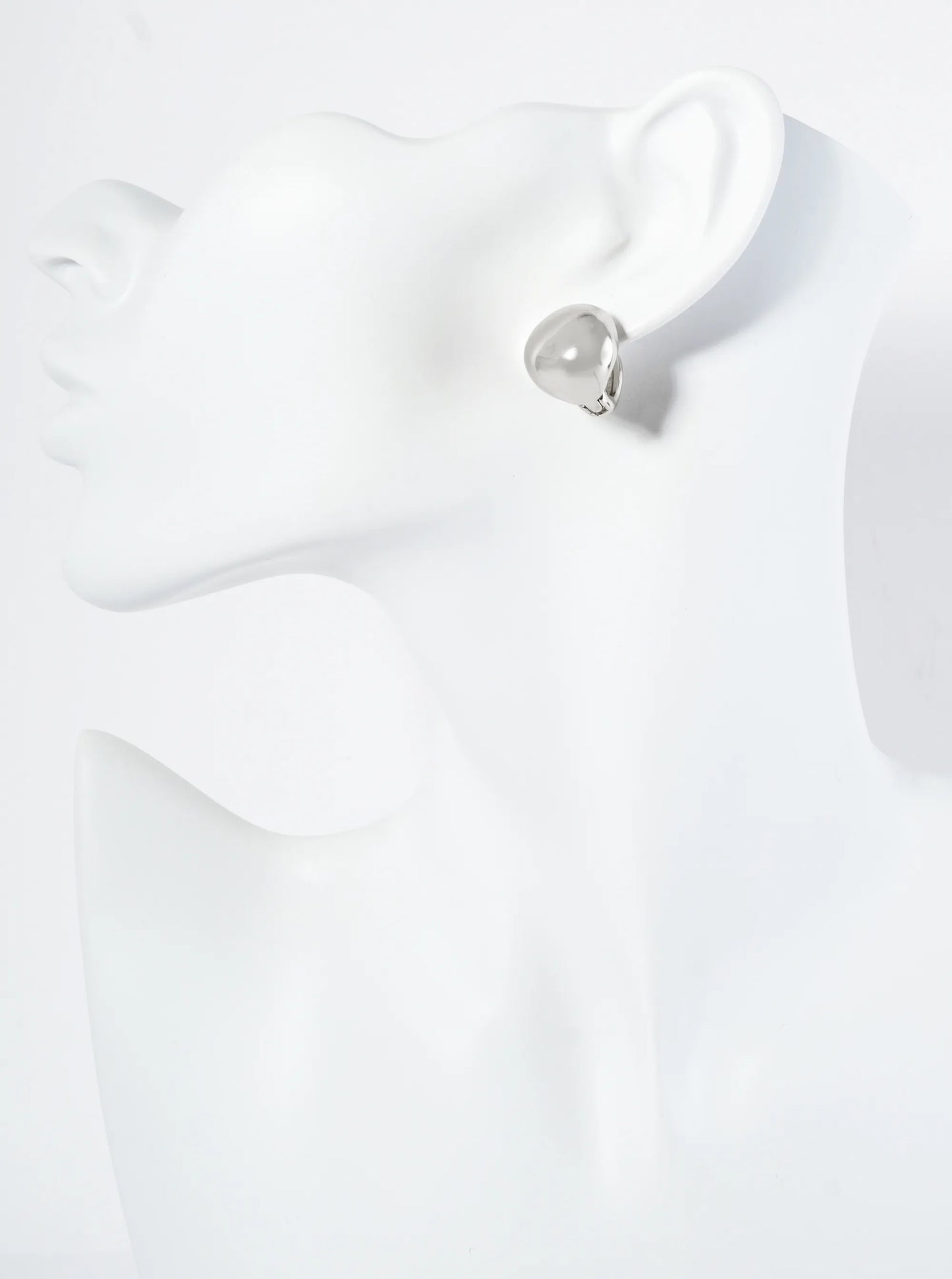 15mm Polished 14K-Gold-Dipped Round Huggie Hoop Earrings