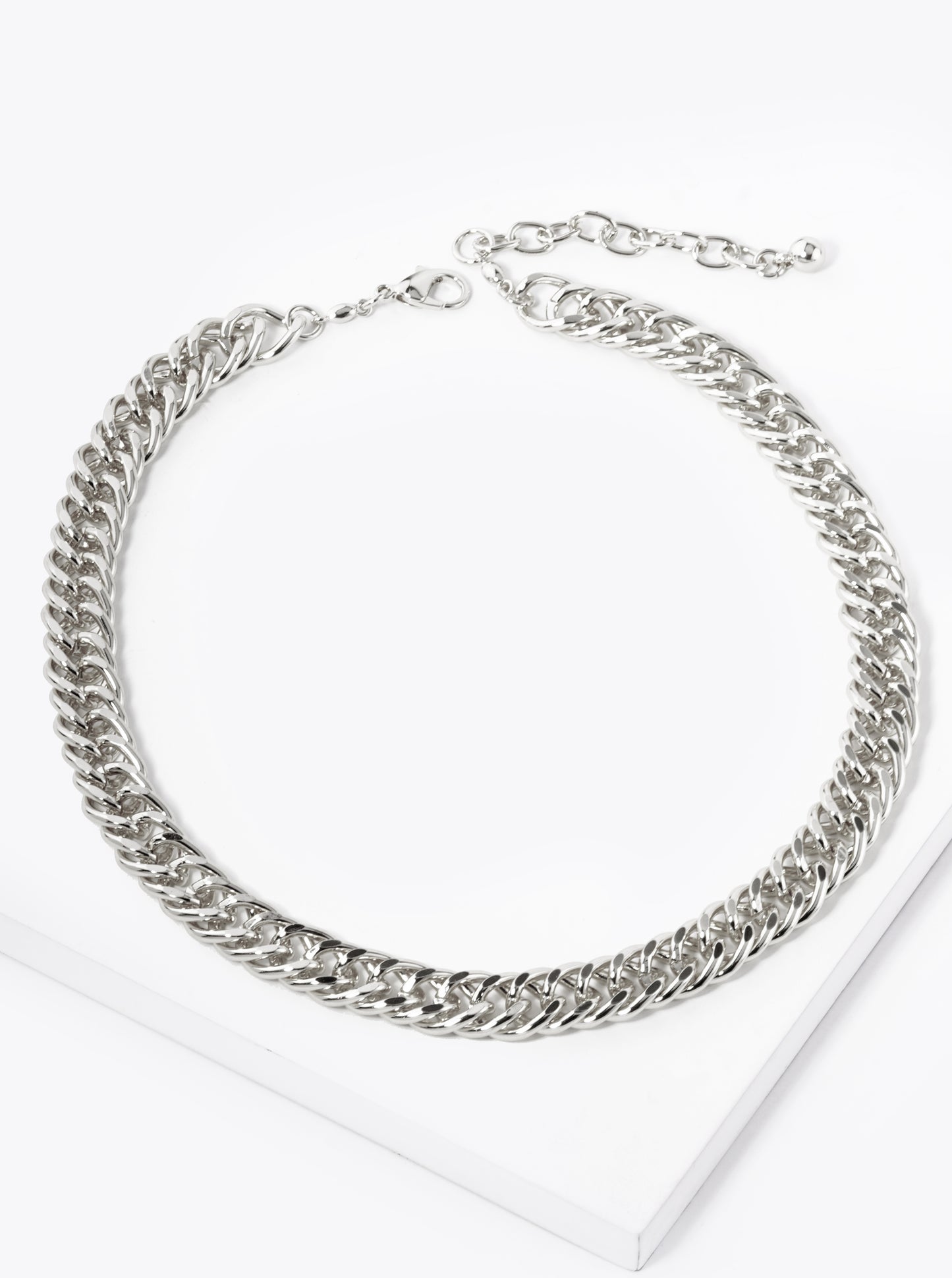 16 Inch Curb Chain Necklace
