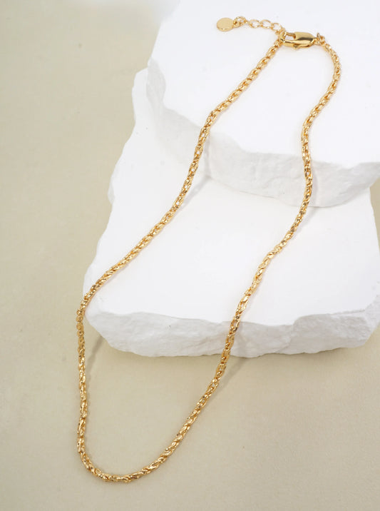 16 Inch Delicate Rope Chain Necklace