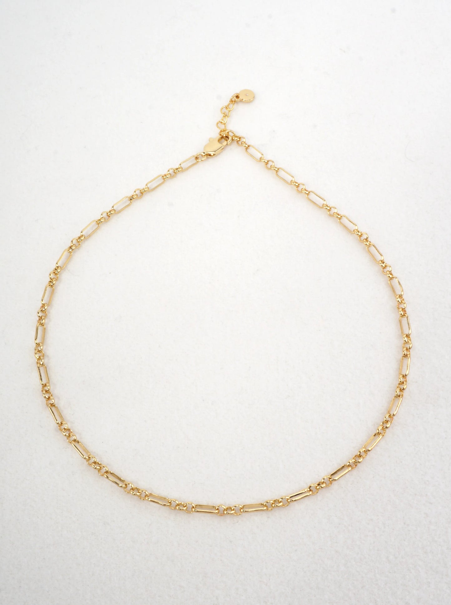 16 Inch Elegant Open Link Chain Necklace